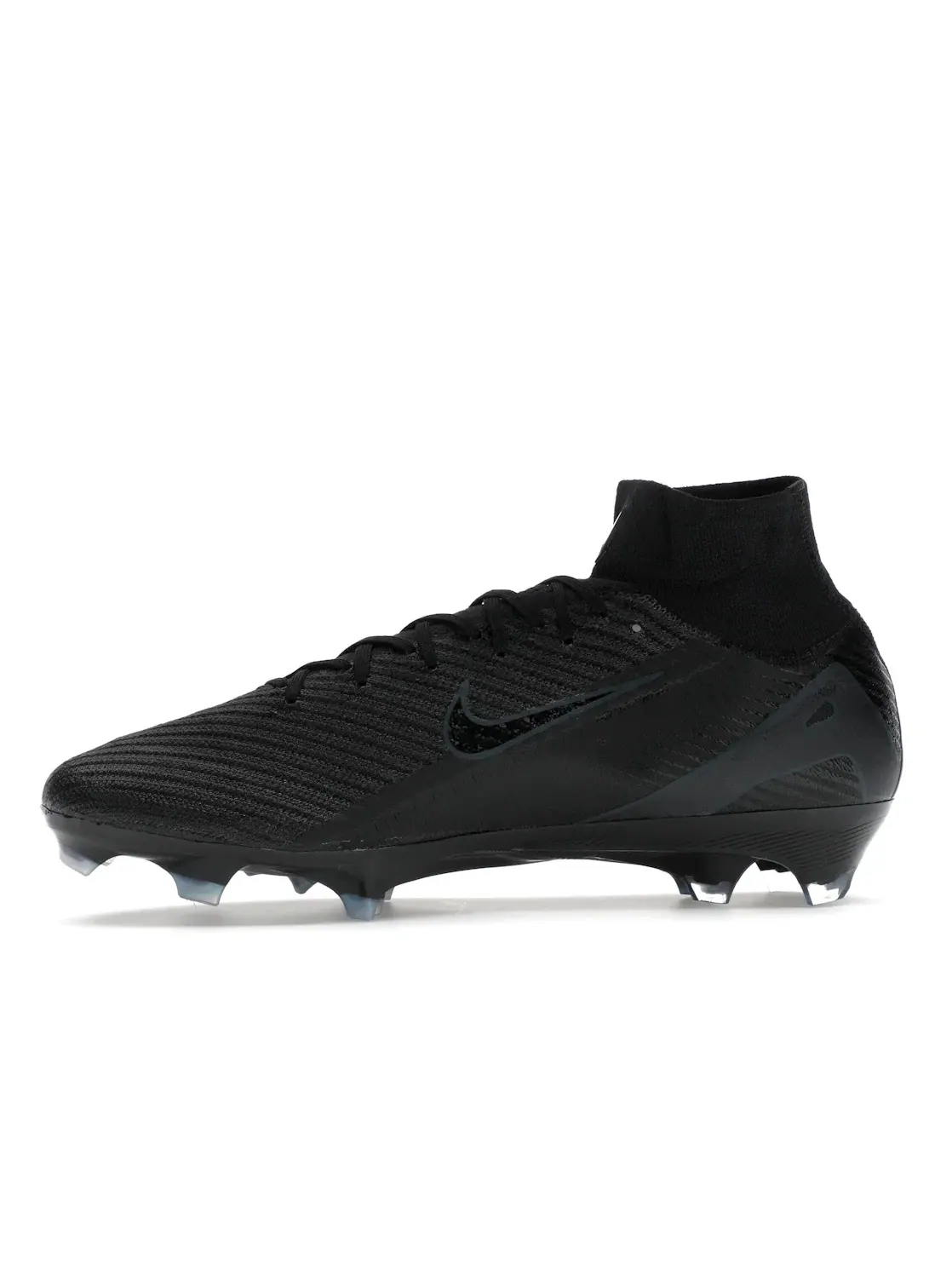 Мужские бутсы с высоким верхом Nike Mercurial Superfly 10 Elite FG — изображение 3 из 4, черный/глубокий/черный