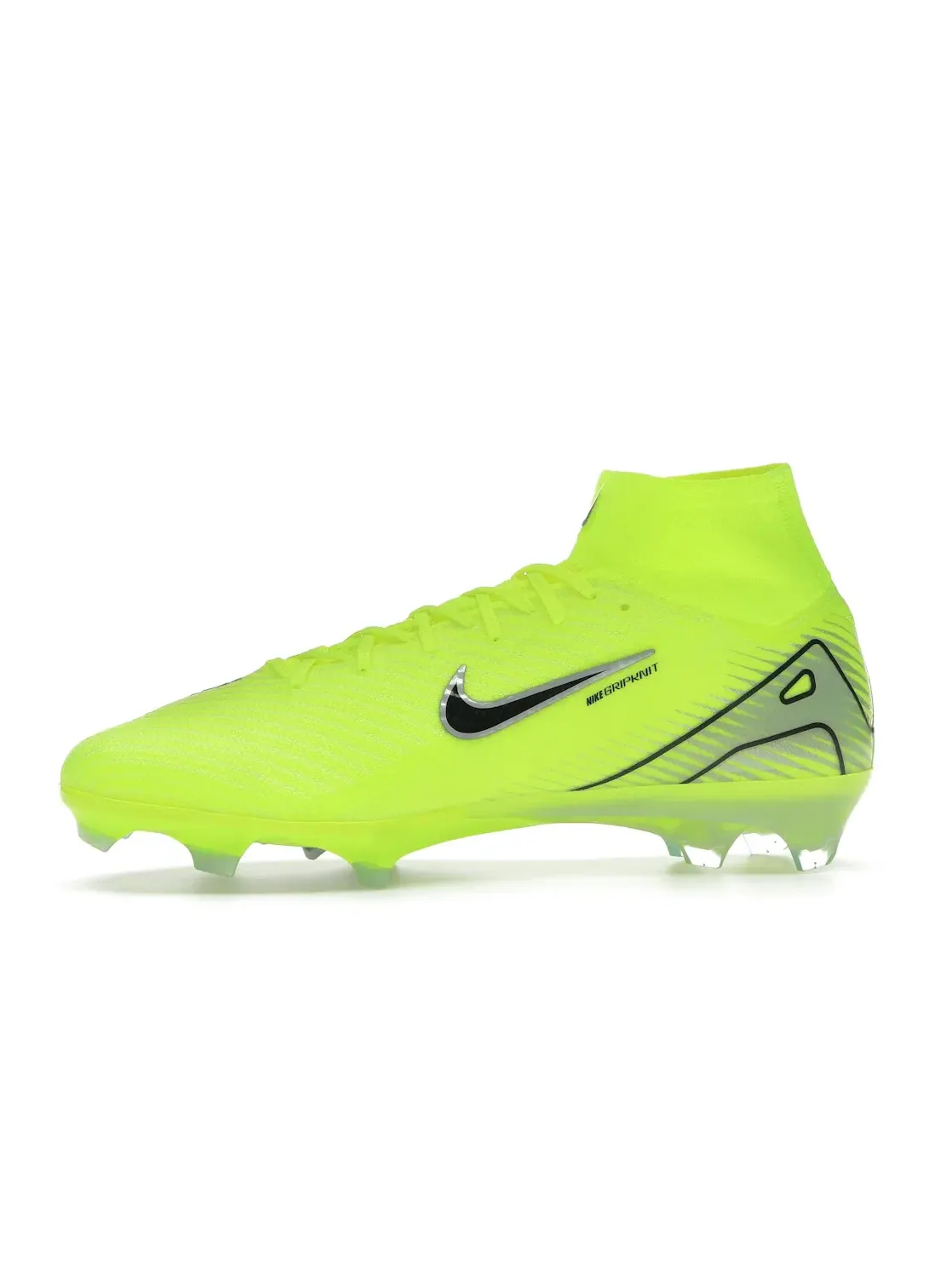 Мужские бутсы с высоким верхом Nike Mercurial Superfly 10 Elite FG — изображение 3 из 4, черный