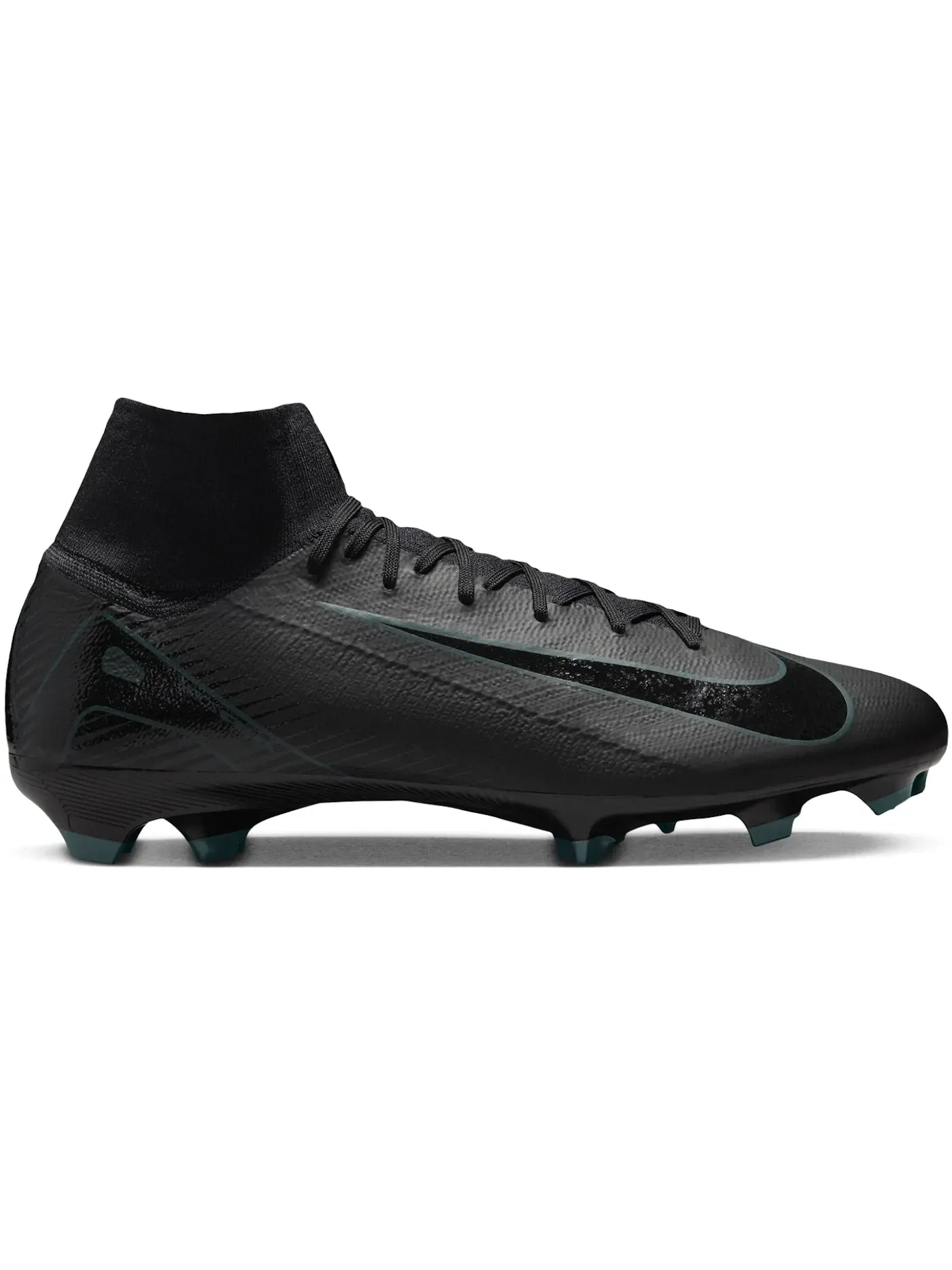 Мужские бутсы с длинным рукавом Nike Mercurial Superfly 10 Pro FG — изображение 1 из 1, черный/глубокий/черный