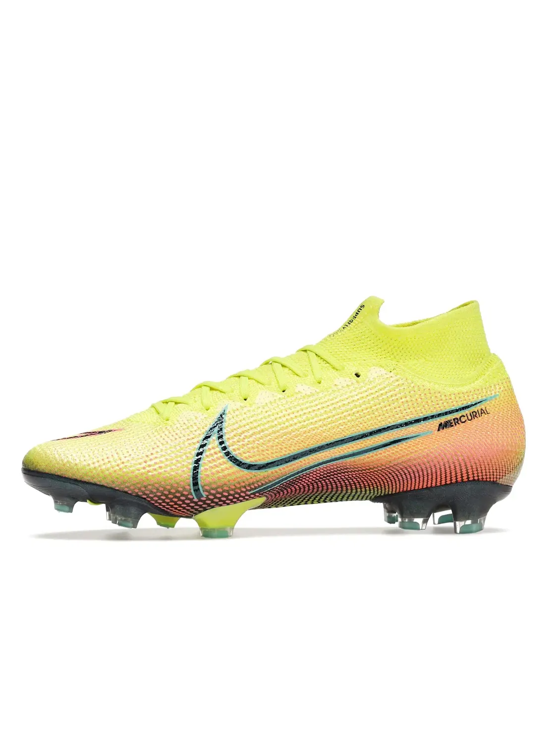Мужские бутсы с высокой колодкой Nike Mercurial Superfly 7 Elite MDS FG — изображение 3 из 4, черный