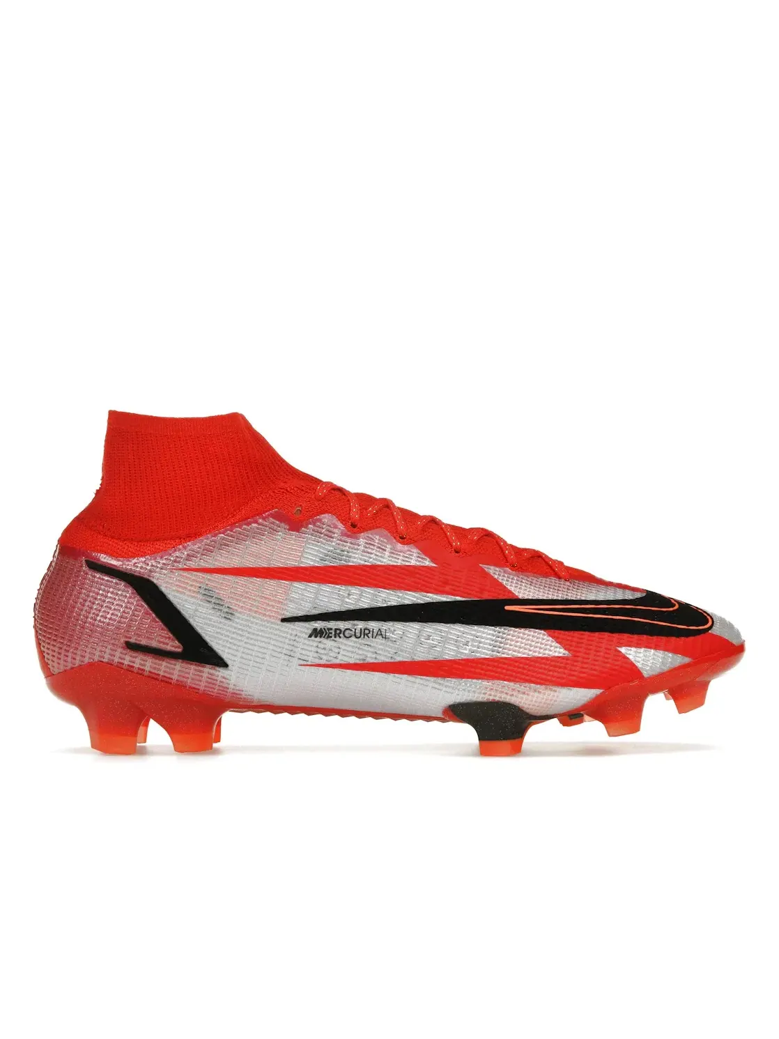 Мужские бутсы с высоким воротником CR7 Nike Mercurial Superfly 8 Elite FG — изображение 1 из 4, красный