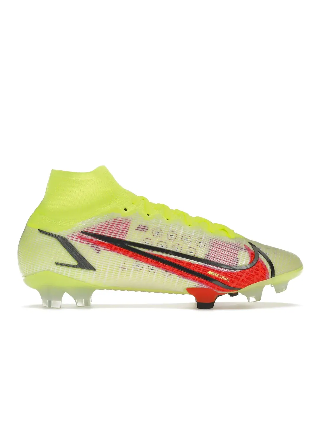 Мужские бутсы с шипами Nike Mercurial Superfly 8 Elite FG — изображение 1 из 4, черный/яркий