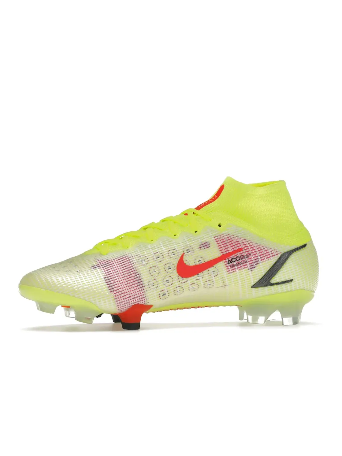 Мужские бутсы с шипами Nike Mercurial Superfly 8 Elite FG — изображение 3 из 4, черный/яркий