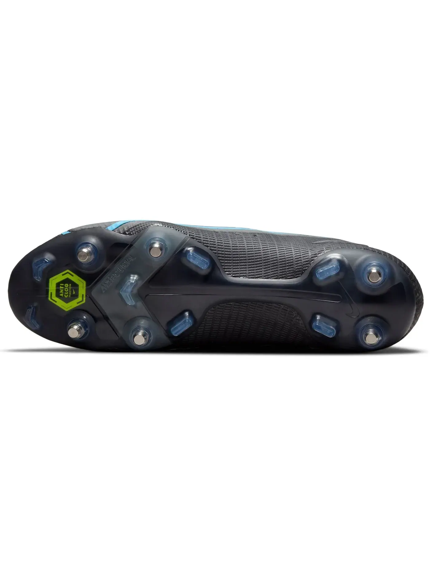 Мужские бутсы с шипами Nike Mercurial Superfly 8 Elite SG-Pro AC Black Pack — изображение 5 из 5, черный/черный/серый