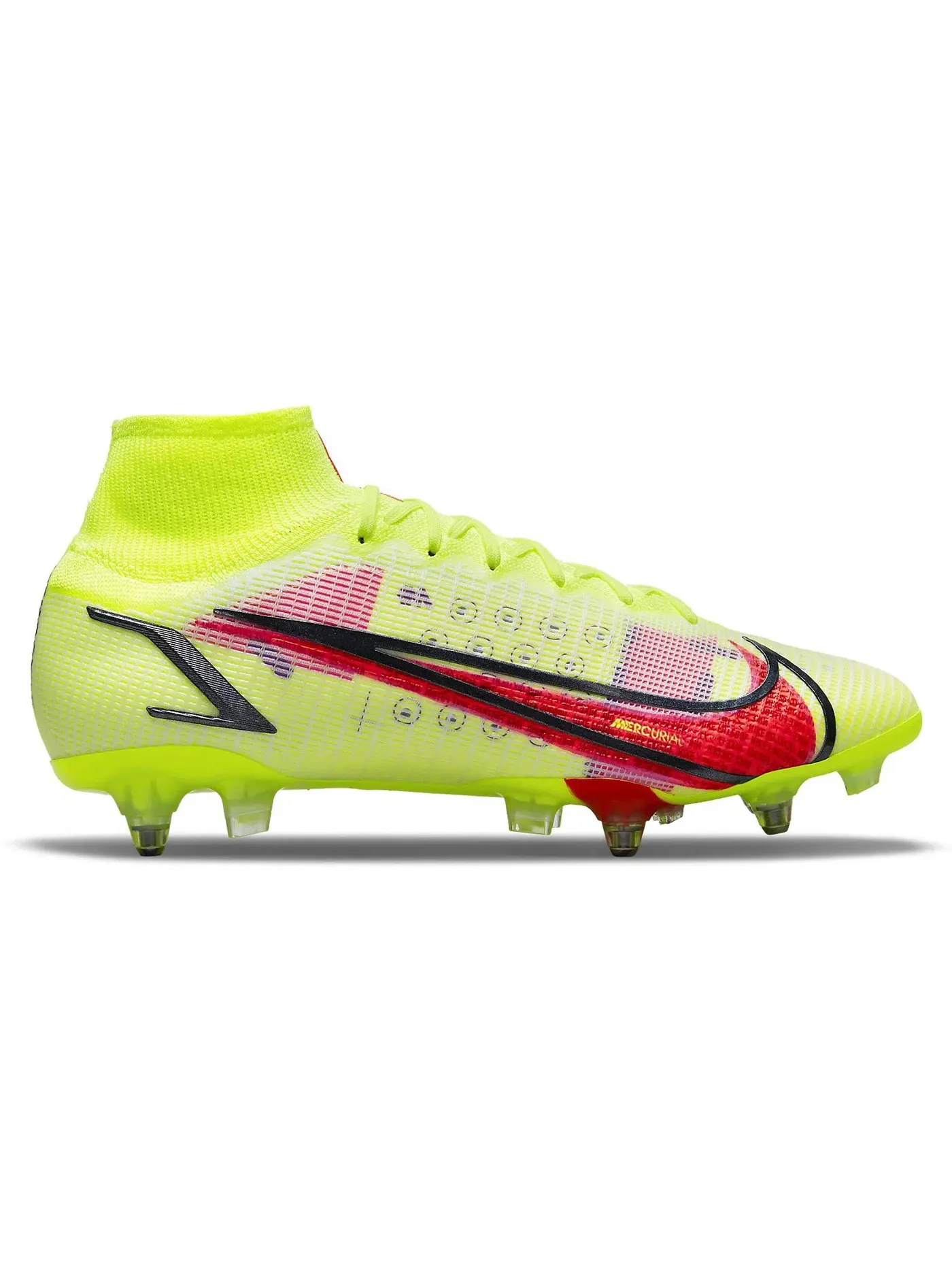 Мужские бутсы Nike Mercurial Superfly 8 Elite SG-Pro AC — изображение 1 из 4, черный яркий