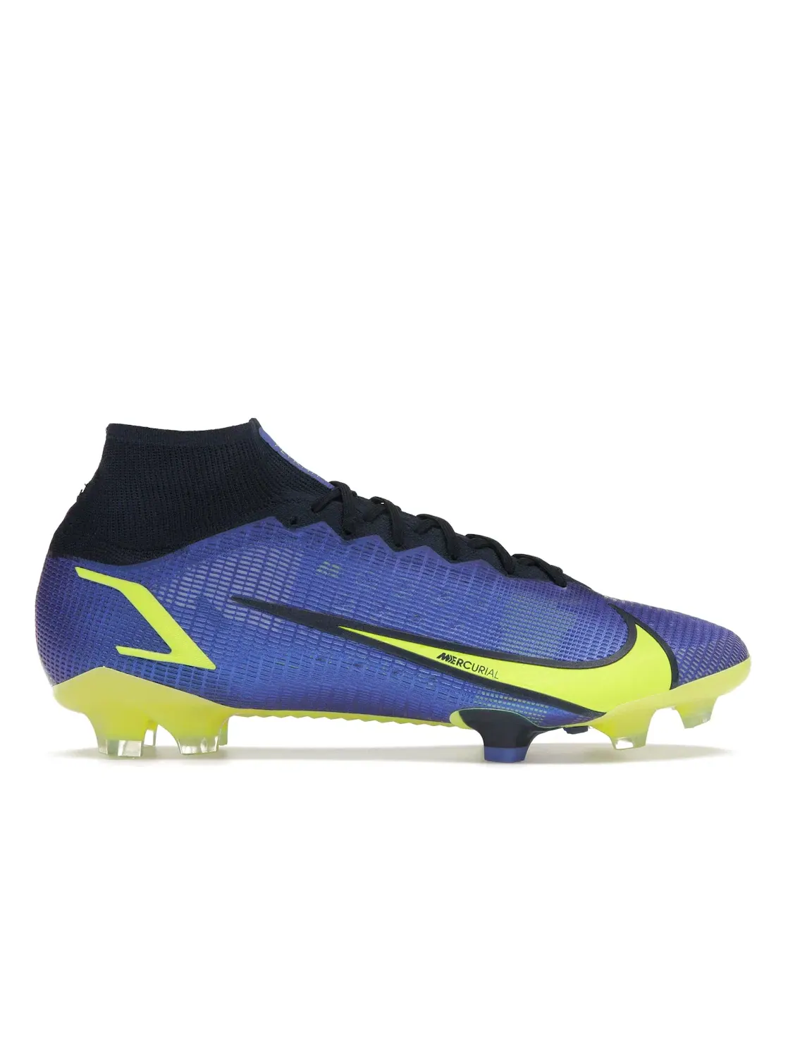 Мужские бутсы с длинным рукавом Nike Mercurial Superfly 8 FG — изображение 1 из 4, синий