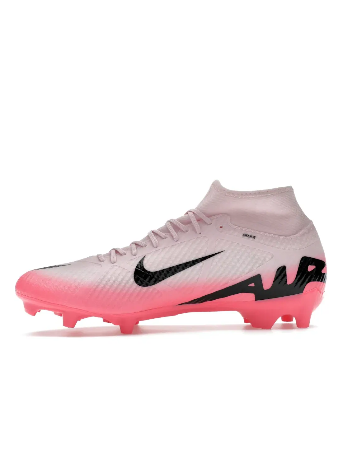 Мужские бутсы с мультигрунтовой подошвой Nike Mercurial Superfly 9 Academy MG — изображение 3 из 4, розовый черный