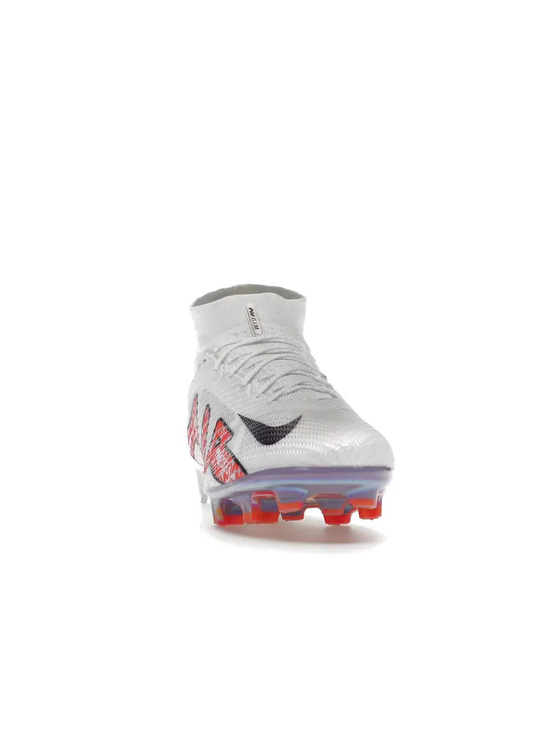 Мужские бутсы для футбола Nike Zoom Mercurial Superfly 9 Elite FG — изображение 2 из 4, белый//яркий/черный