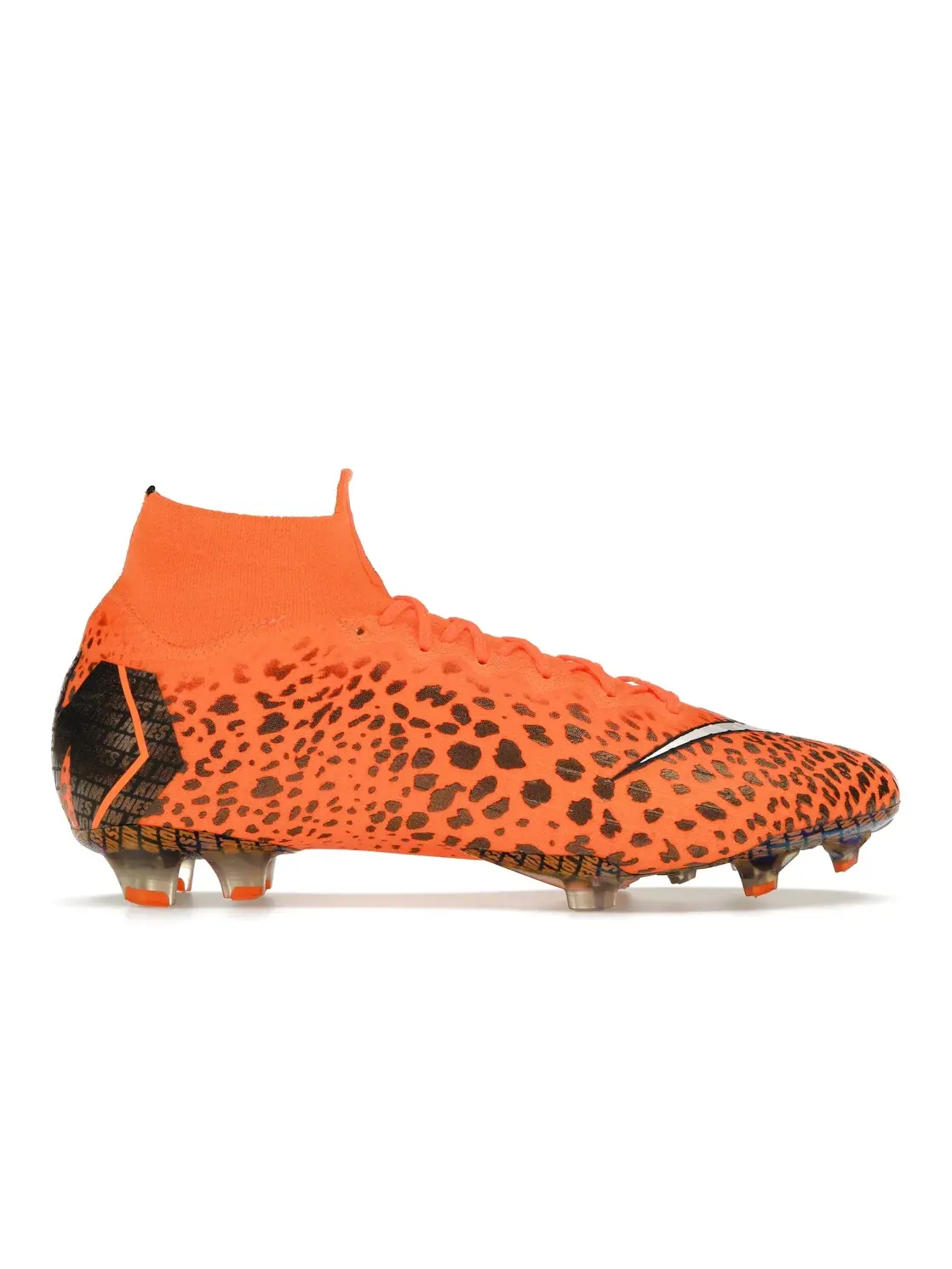 Мужские бутсы с принтом Nike Mercurial Superfly Kim Jones — изображение 1 из 4, оранжевый/черный-белый