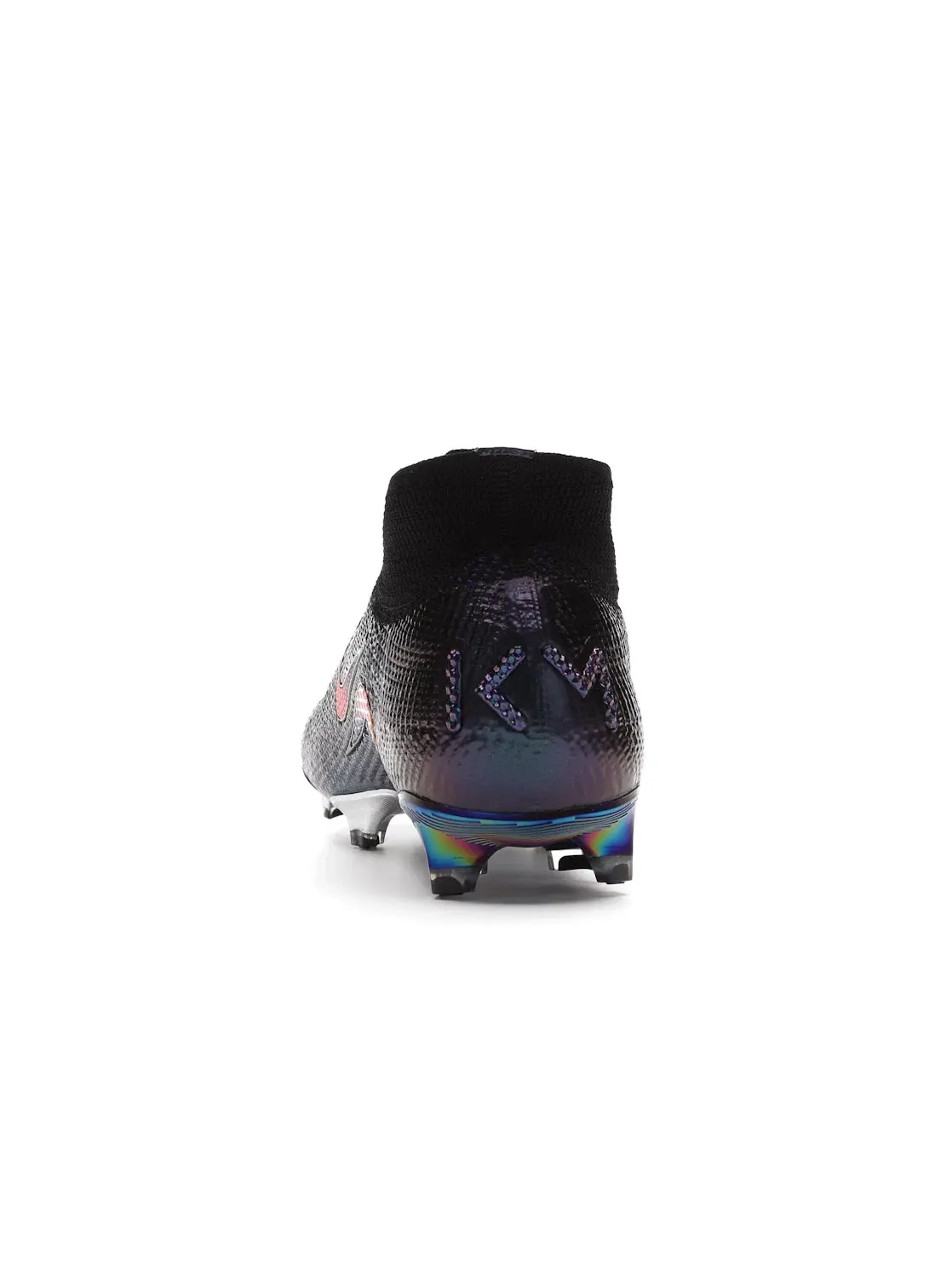Мужские бутсы с высоким воротником Nike Mercurial Superfly — изображение 4 из 4, черный/серый