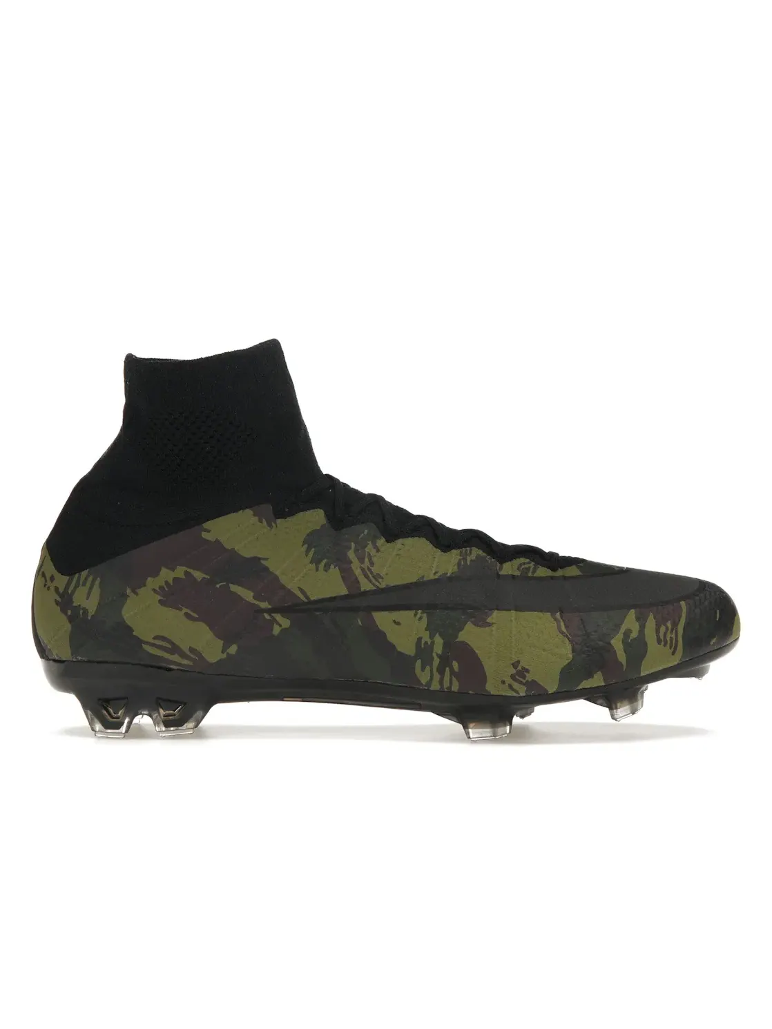 Мужские бутсы с камуфляжным принтом Nike Mercurial Superfly SE FG — изображение 1 из 4, черный