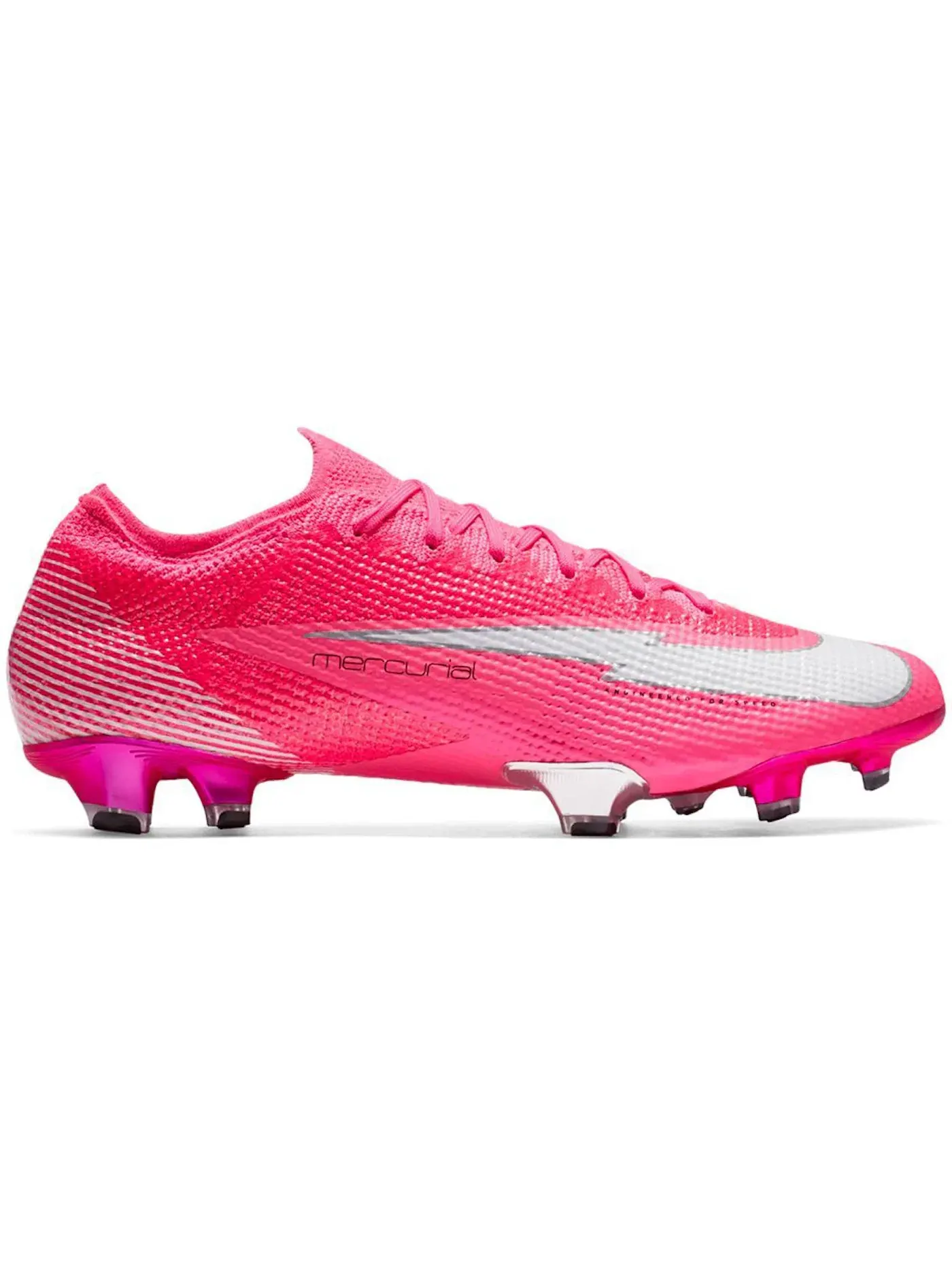 Мужские бутсы с длинным рукавом Nike Mercurial Vapor 13 Elite FG — изображение 1 из 1, серебристый/белый