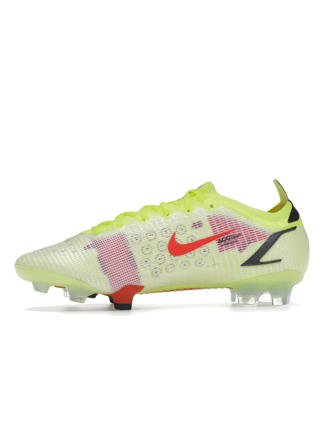 Мужские бутсы с высоким верхом Nike Mercurial Vapor 14 Elite FG — изображение 3 из 4, черный яркий