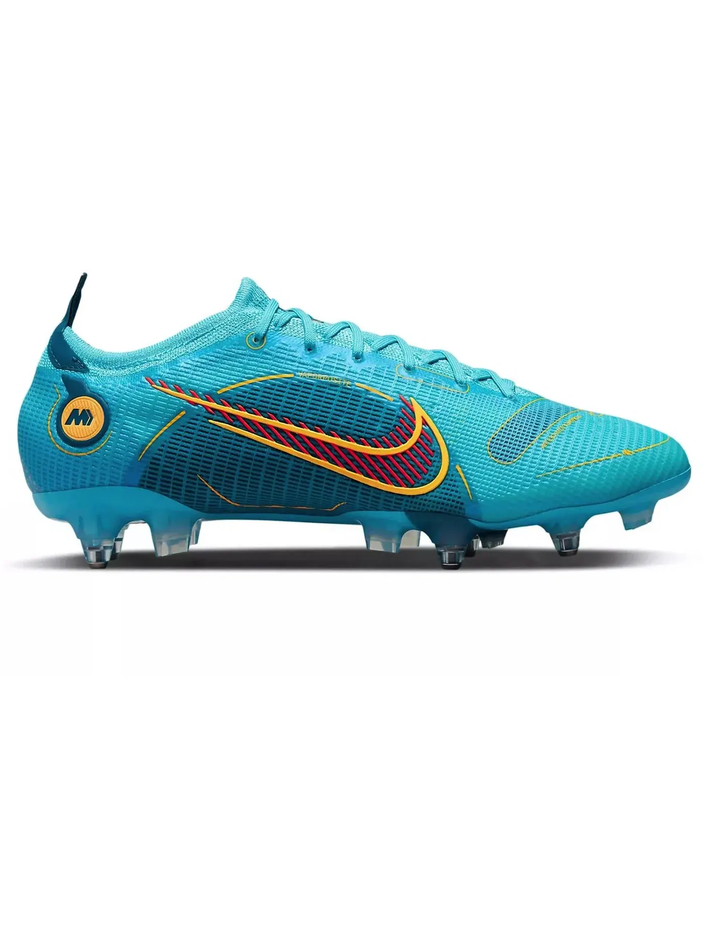 Мужские бутсы с шипами Nike Mercurial Vapor 14 Elite SG-Pro AC — изображение 1 из 1, синий/оранжевый