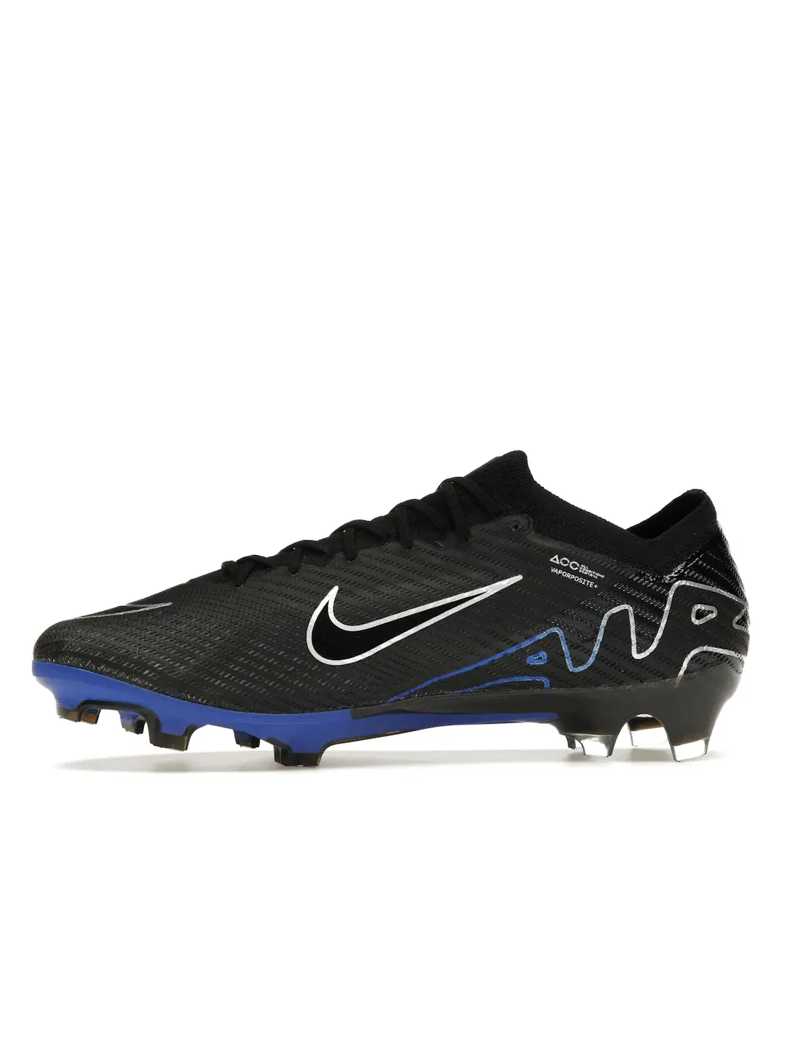 Мужские бутсы Nike Mercurial Vapor 15 Elite FG — изображение 3 из 4, черный