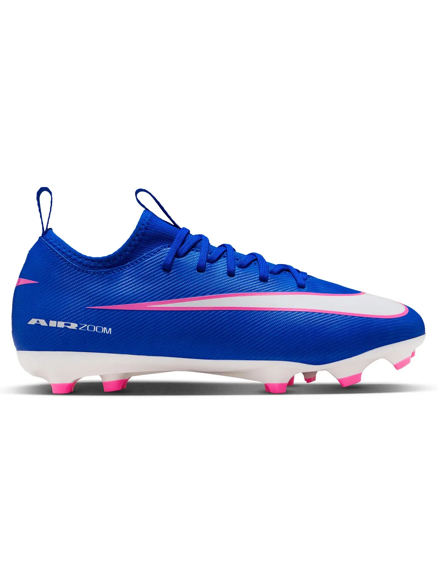 Детские бутсы Nike Mercurial Vapor 16 Academy MG — изображение 1 из 1, синий/белый