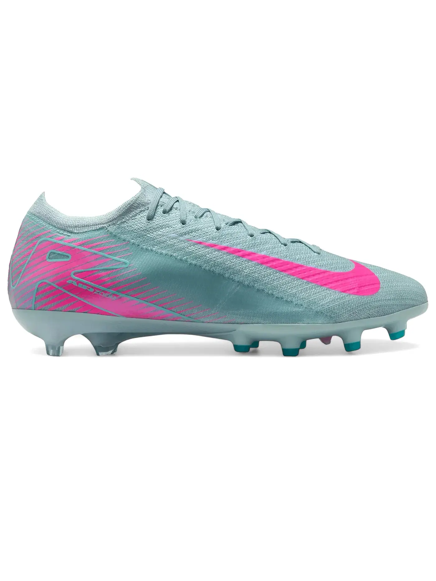 Мужские бутсы с принтом Nike Mercurial Vapor 16 Elite AG — изображение 1 из 1, розовый