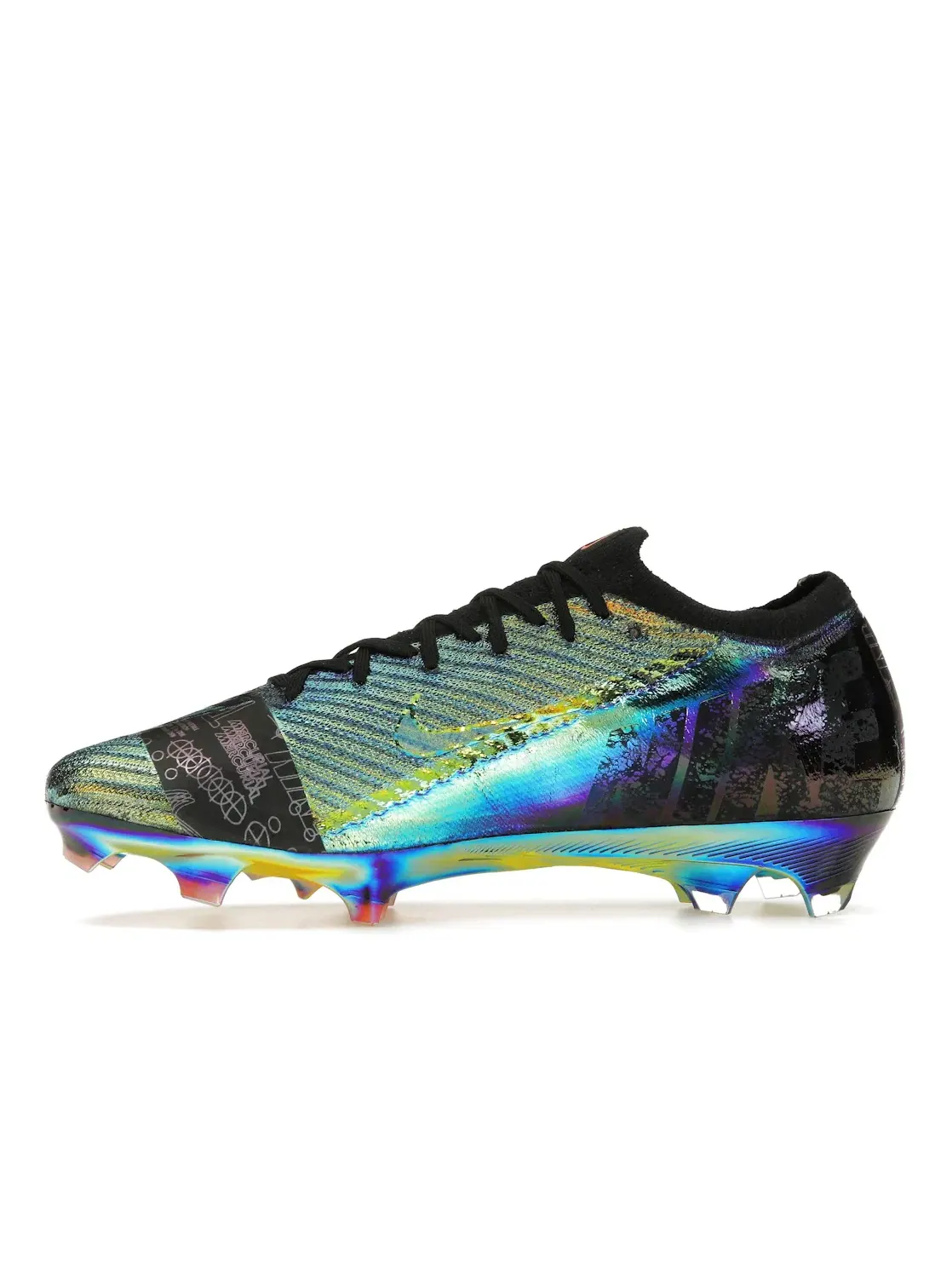 Мужские бутсы Nike Mercurial Vapor 16 Elite FG — изображение 3 из 4, черный/черный