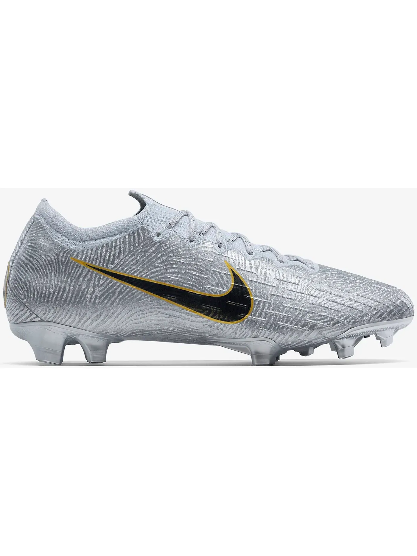 Мужские бутсы Nike Mercurial Vapor 12 Elite FG — изображение 1 из 1, серый/серый