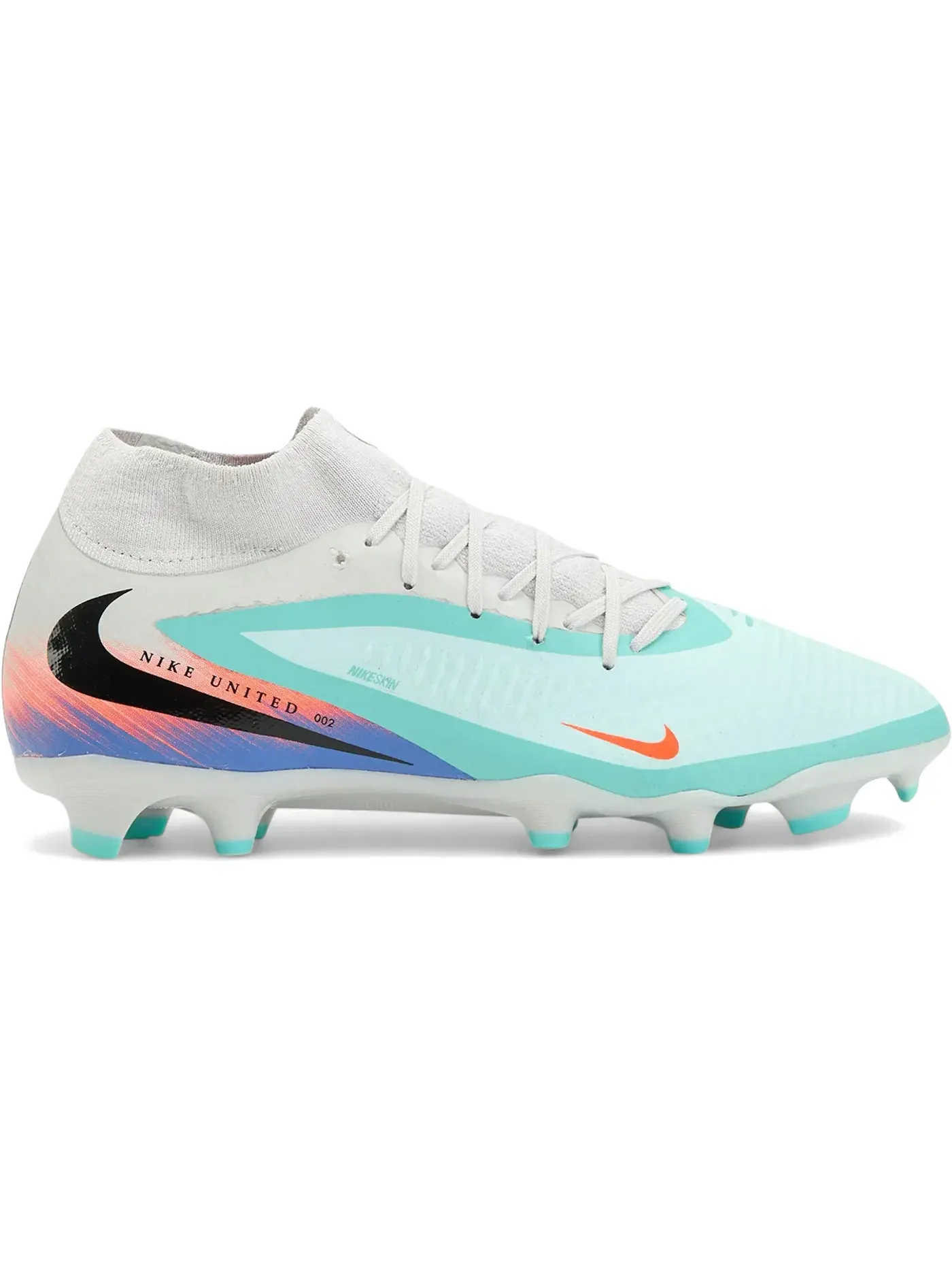 Мужские бутсы с высоким верхом Nike Phantom 6 High Academy FG/MG Nike — изображение 1 из 1, оранжевый