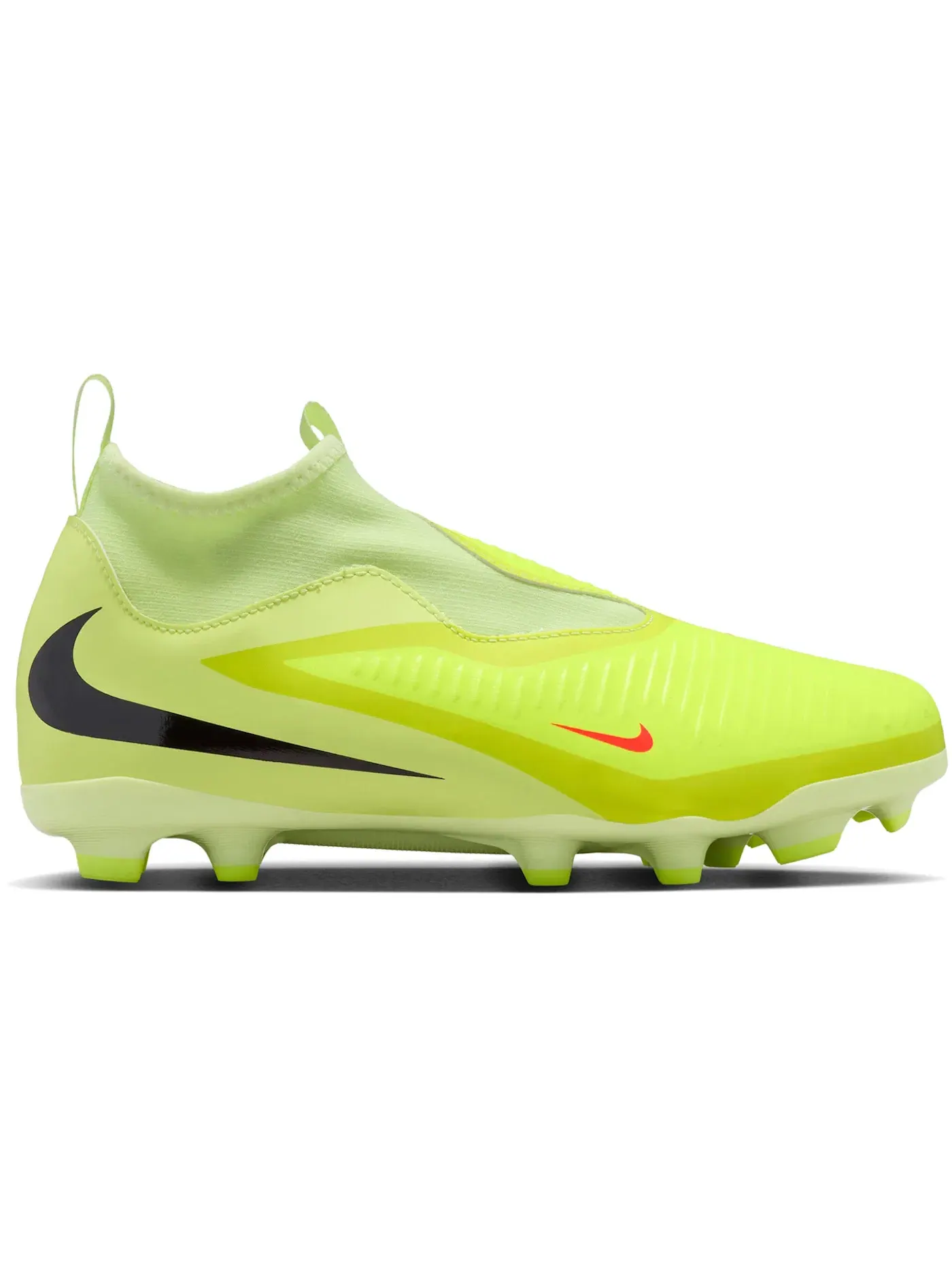 Детские бутсы с высоким верхом Nike Phantom 6 High Academy MG Max Voltage Pack — изображение 1 из 1, черный