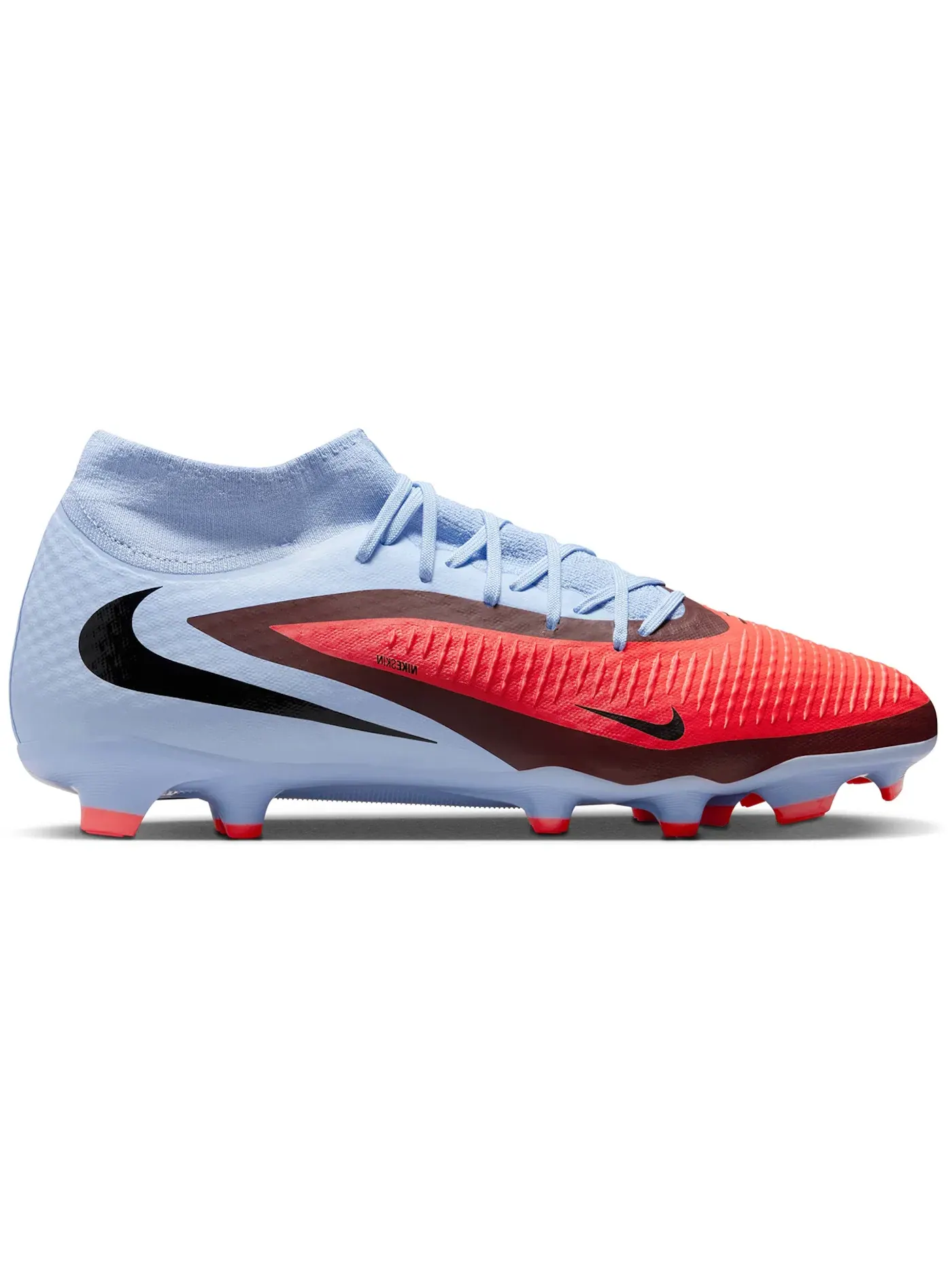 Мужские бутсы с высоким верхом Nike Phantom 6 High Academy MG — изображение 1 из 1, багряный