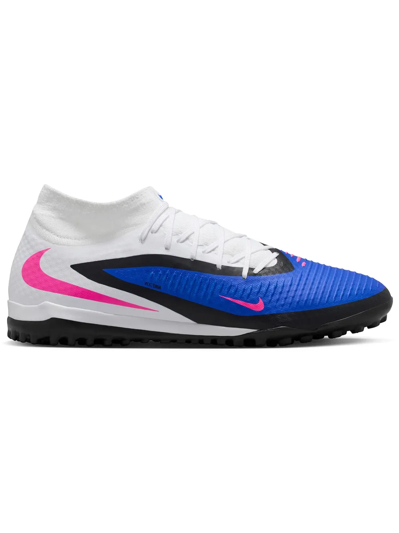 Мужские бутсы Nike Phantom 6 High Academy TF — изображение 1 из 1, синий/белый/розовый