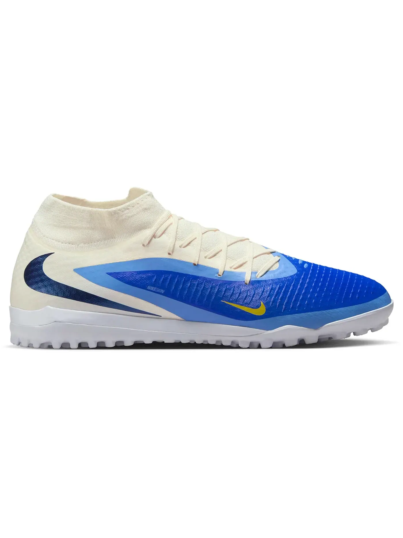 Мужские бутсы с высоким верхом Nike Phantom 6 High Academy TF — изображение 1 из 1, синий/темный