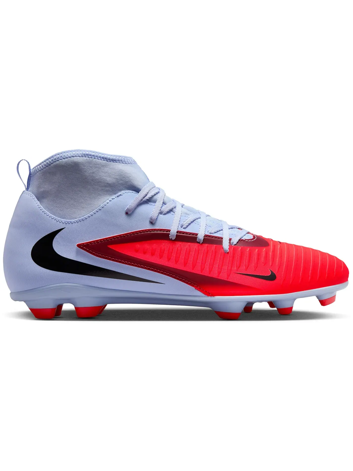 Мужские бутсы с высоким верхом Nike Phantom 6 High Club FG/MG — изображение 1 из 1, багряный