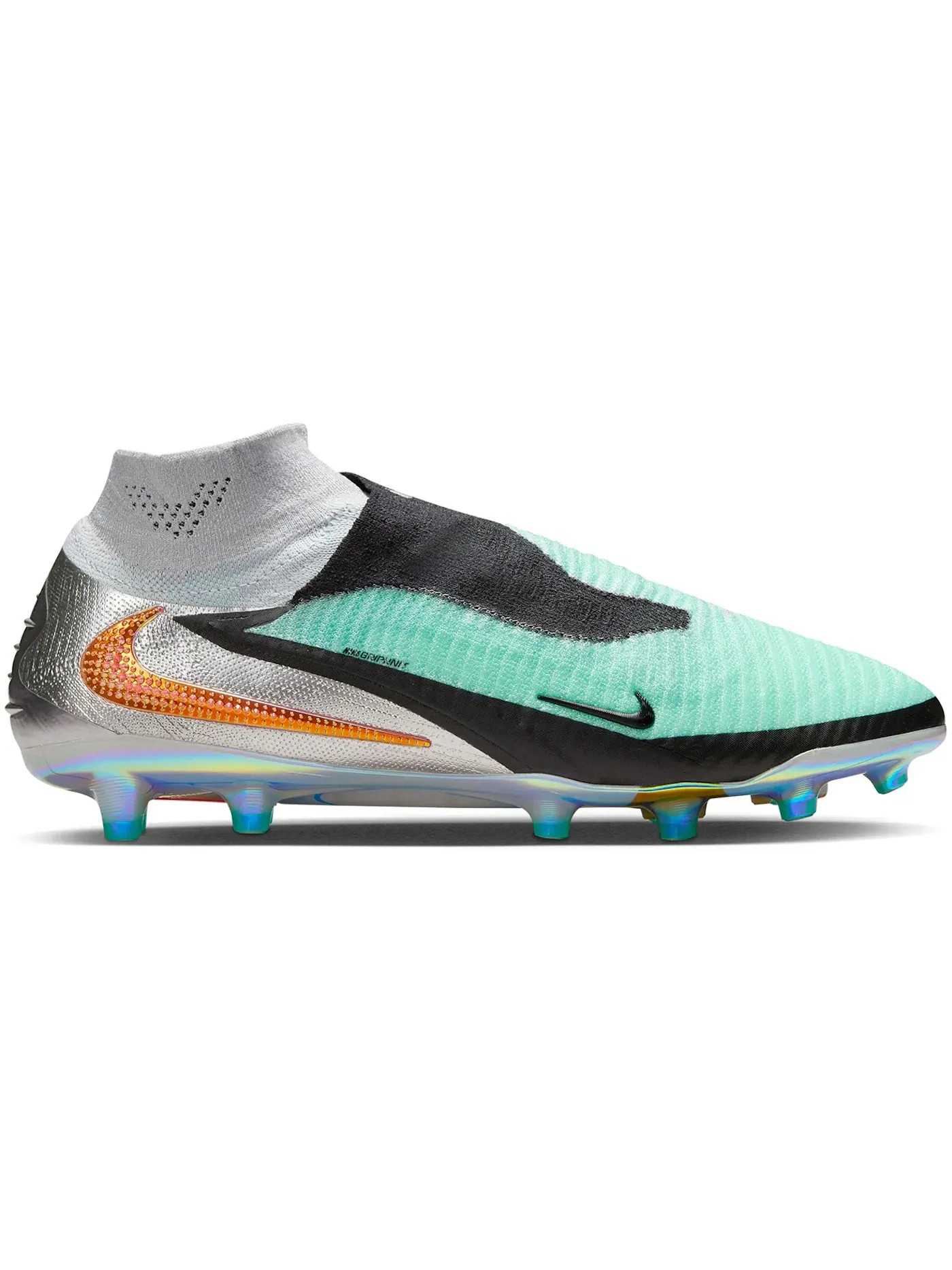 Мужские бутсы с высоким верхом Nike Phantom 6 High Elite AG — изображение 1 из 1, черный