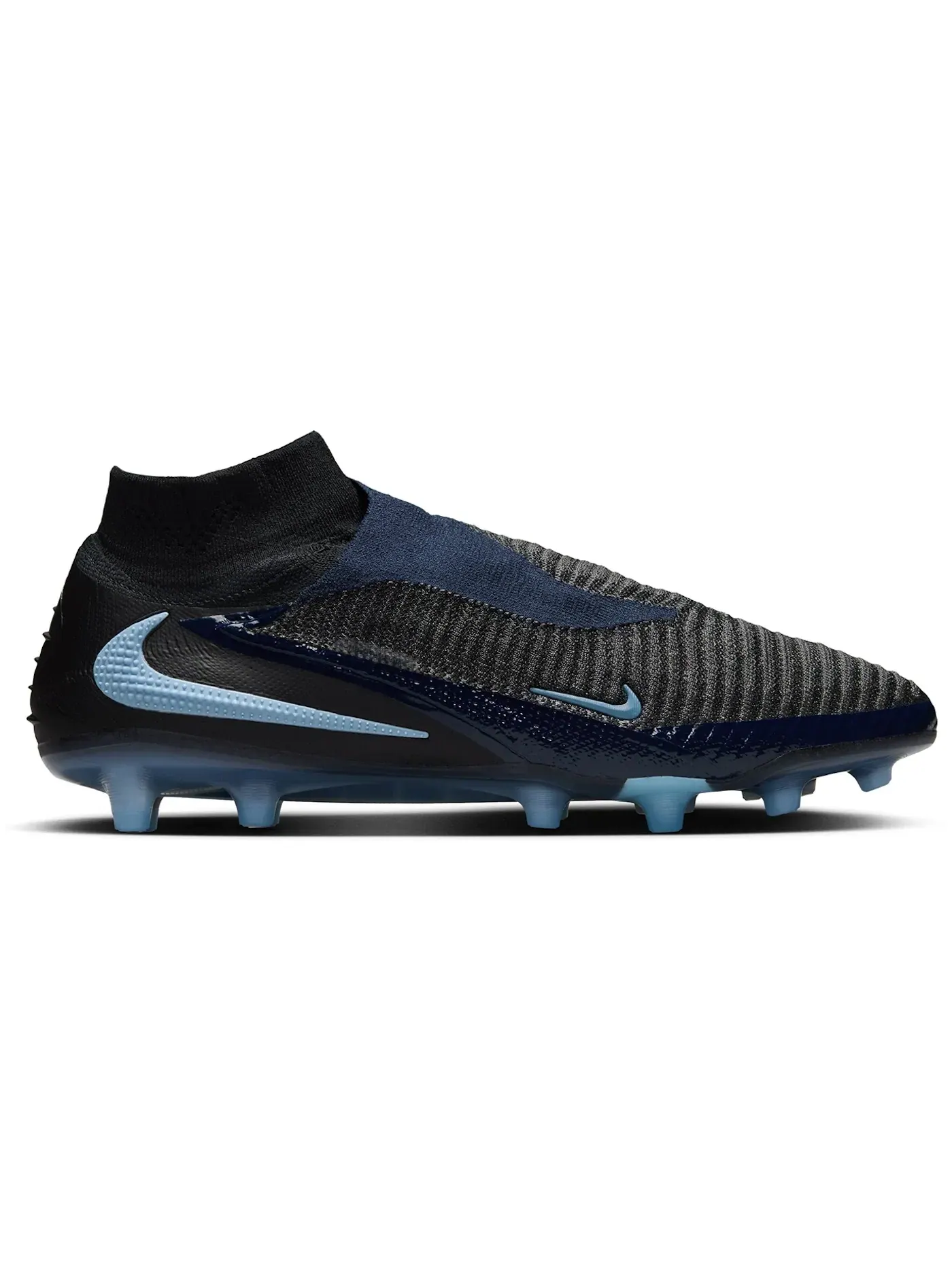 Мужские бутсы с длинным рукавом Nike Phantom 6 High Elite AG — изображение 1 из 1, черный