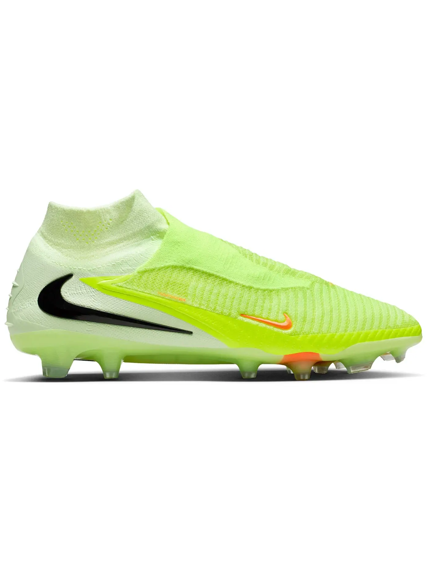 Мужские бутсы для футбола с высоким верхом Nike Phantom 6 High Elite FG — изображение 1 из 1, черный