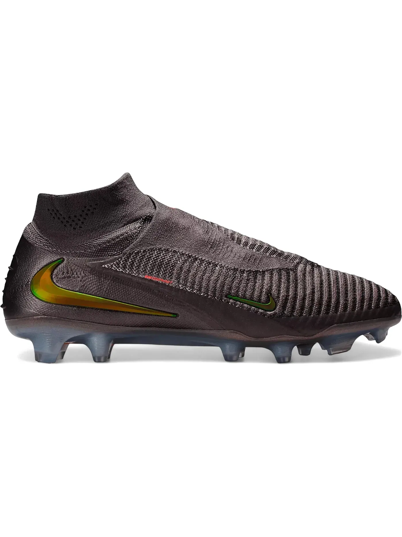 Мужские бутсы высокие Nike Phantom 6 High Elite FG LV8 — изображение 1 из 1, черный/золотистый
