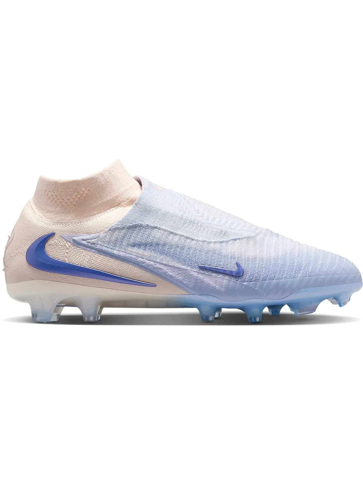 Мужские бутсы с высоким верхом Nike Phantom 6 High Elite FG LV8, Ghost/Guava Ice/Ghost — изображение 1 из 1