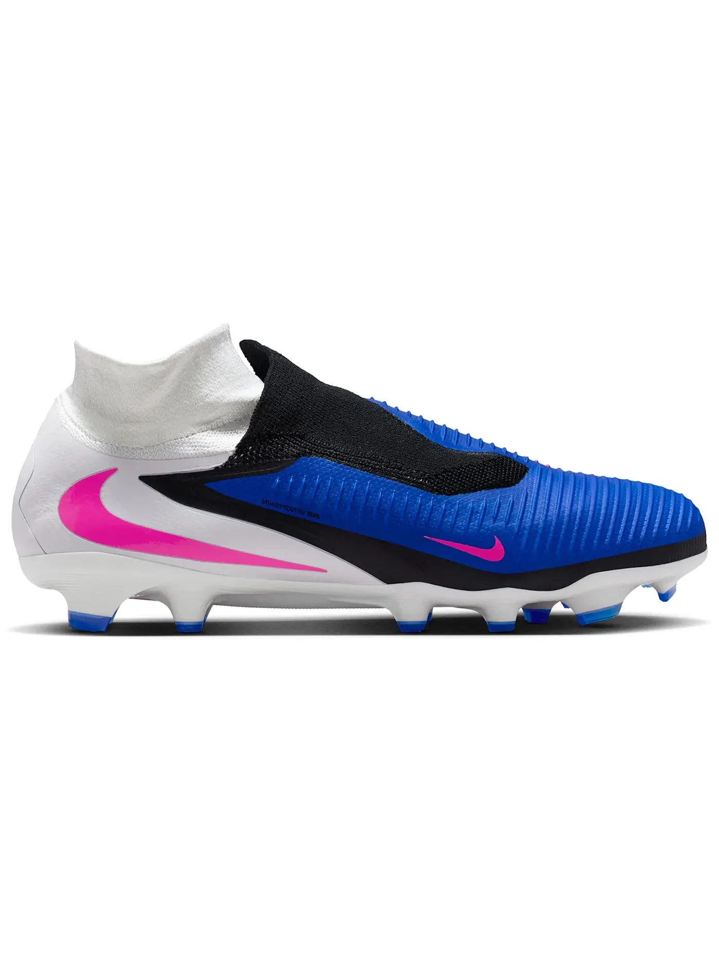 Мужские бутсы с высоким верхом Nike Phantom 6 High Pro FG — изображение 1 из 1, синий/белый/розовый