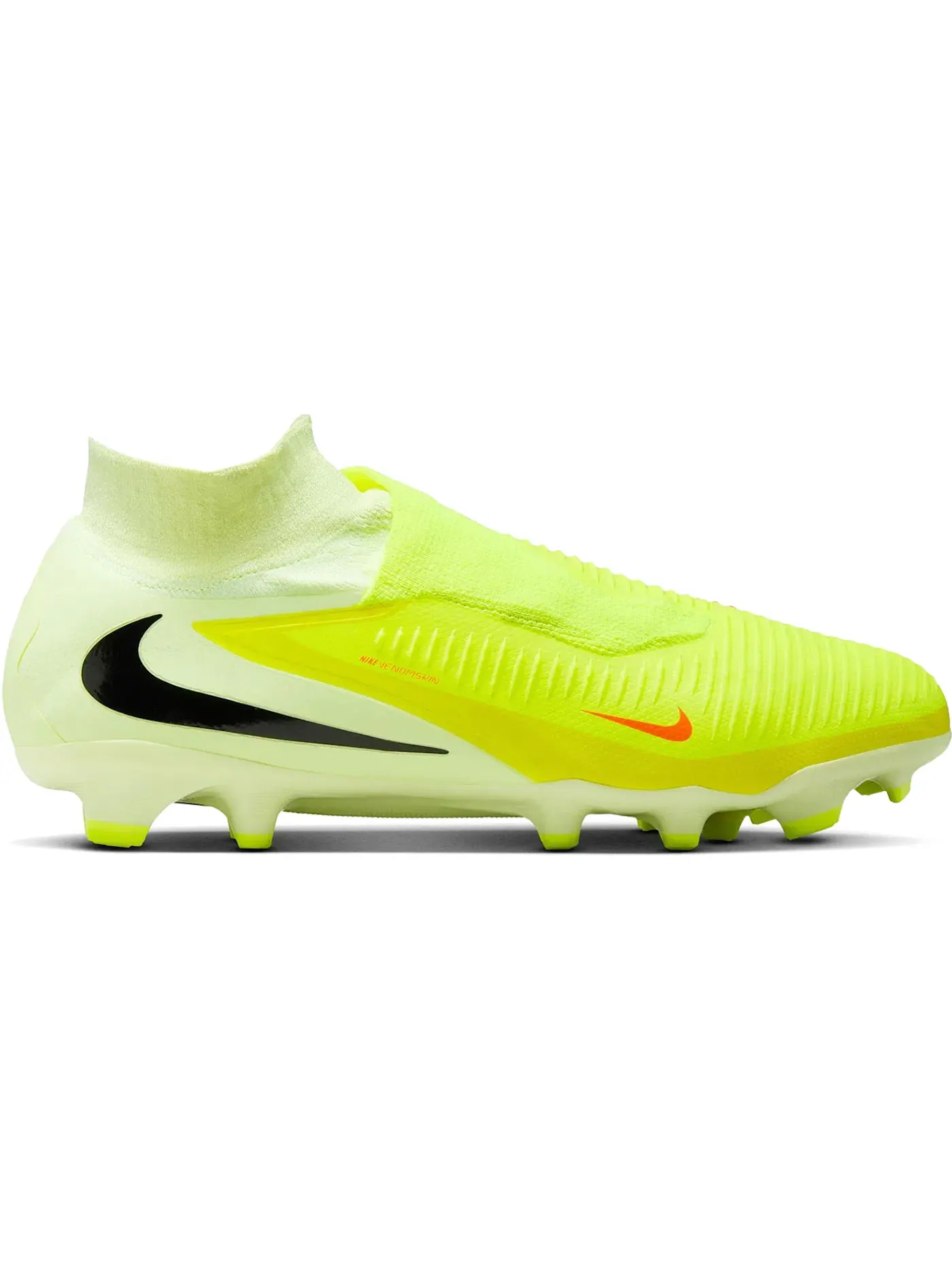 Мужские бутсы для игры на твердом грунте с принтом Nike Phantom 6 High Pro FG Nike — изображение 1 из 1, черный
