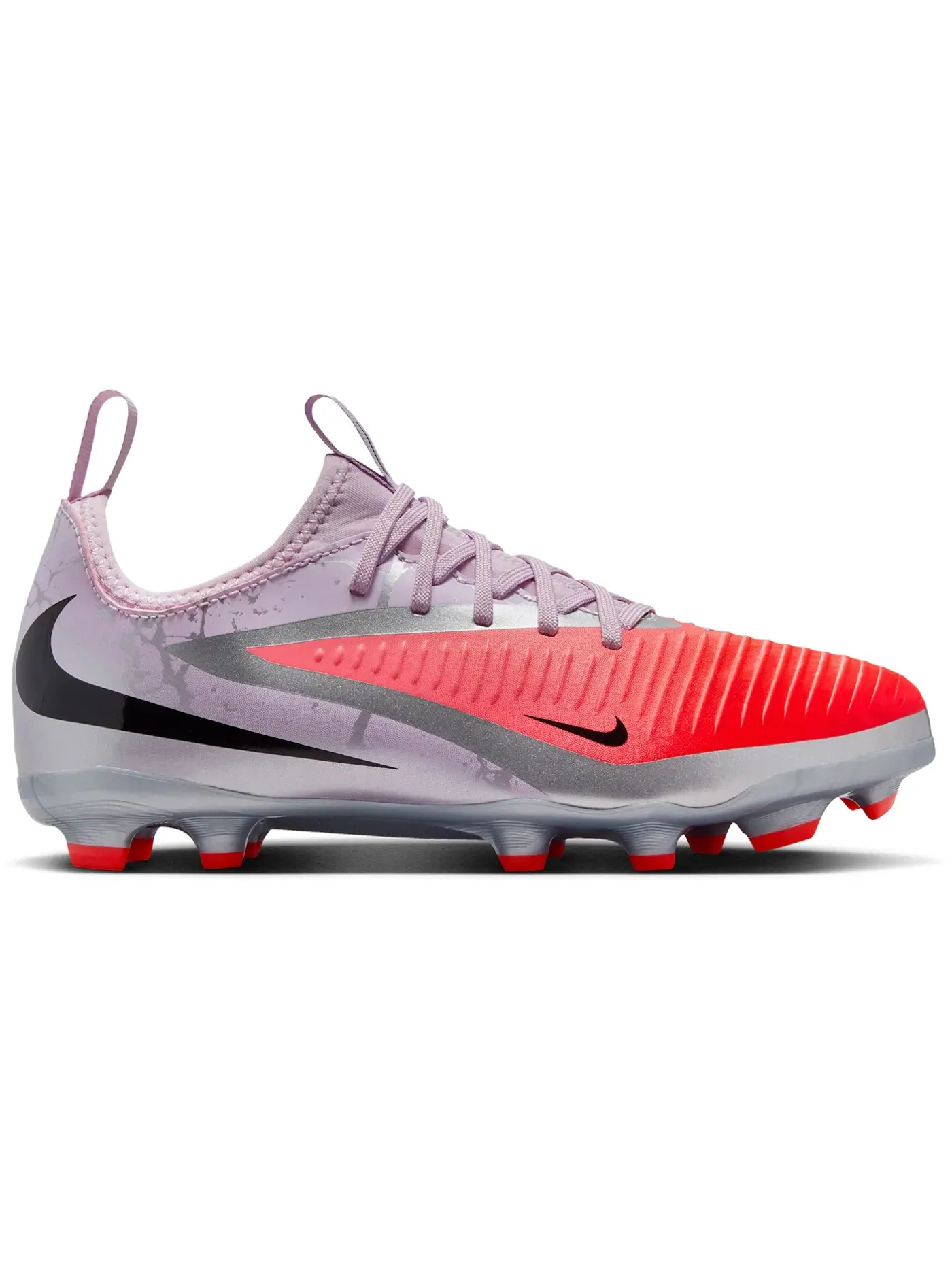 Детские бутсы Nike Phantom 6 Low Academy FG/MG — изображение 1 из 1, яркий/черный