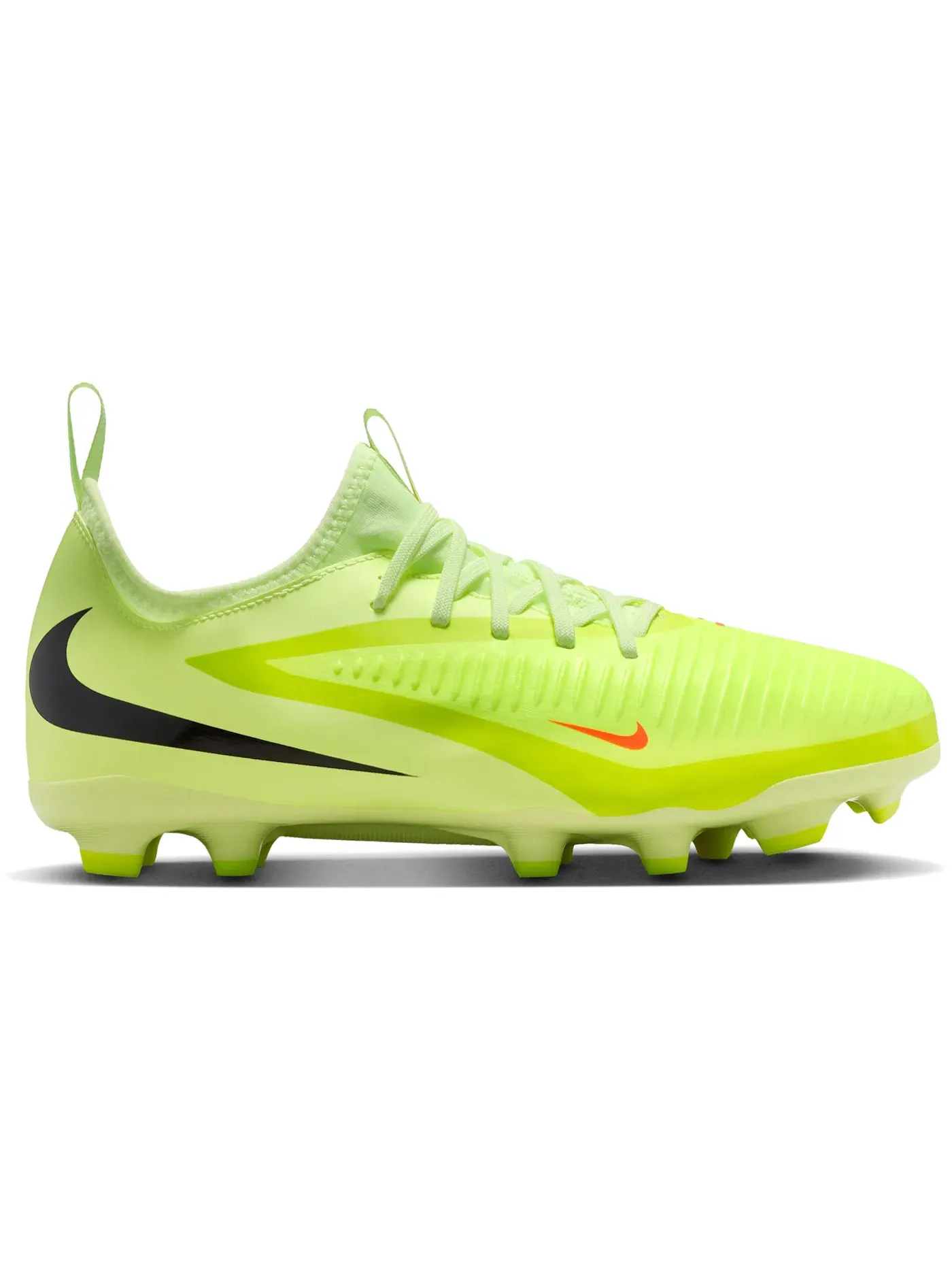 Детские бутсы с длинным рукавом Nike Phantom 6 Low Academy MG Max Voltage Pack — изображение 1 из 1, черный