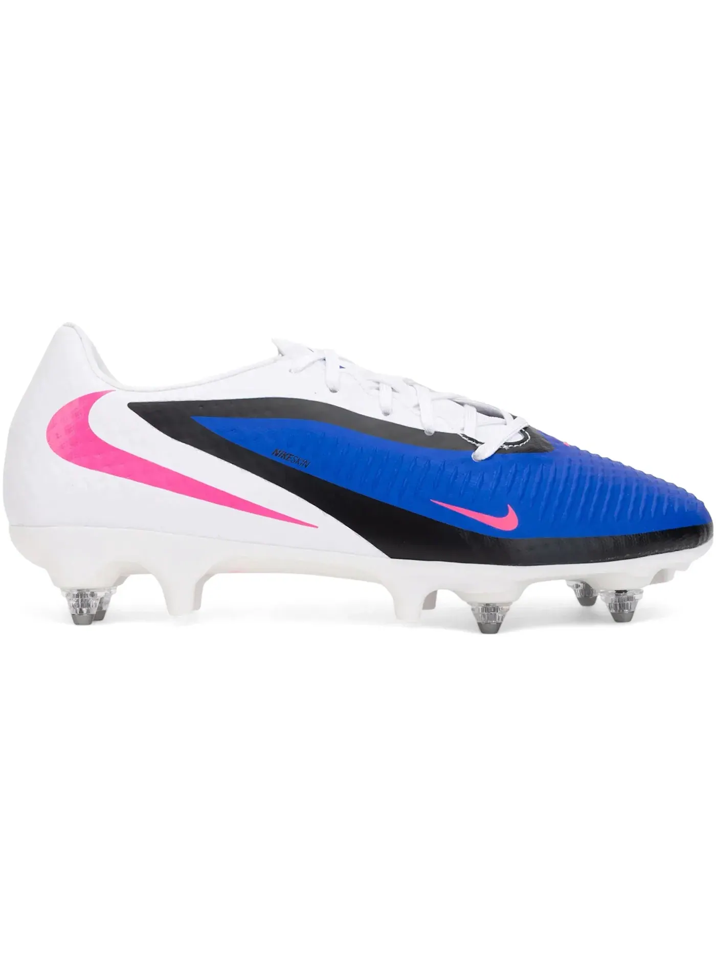 Мужские бутсы с шипами Nike Phantom 6 Low Academy SG Attack Pack — изображение 1 из 1, синий/белый/розовый