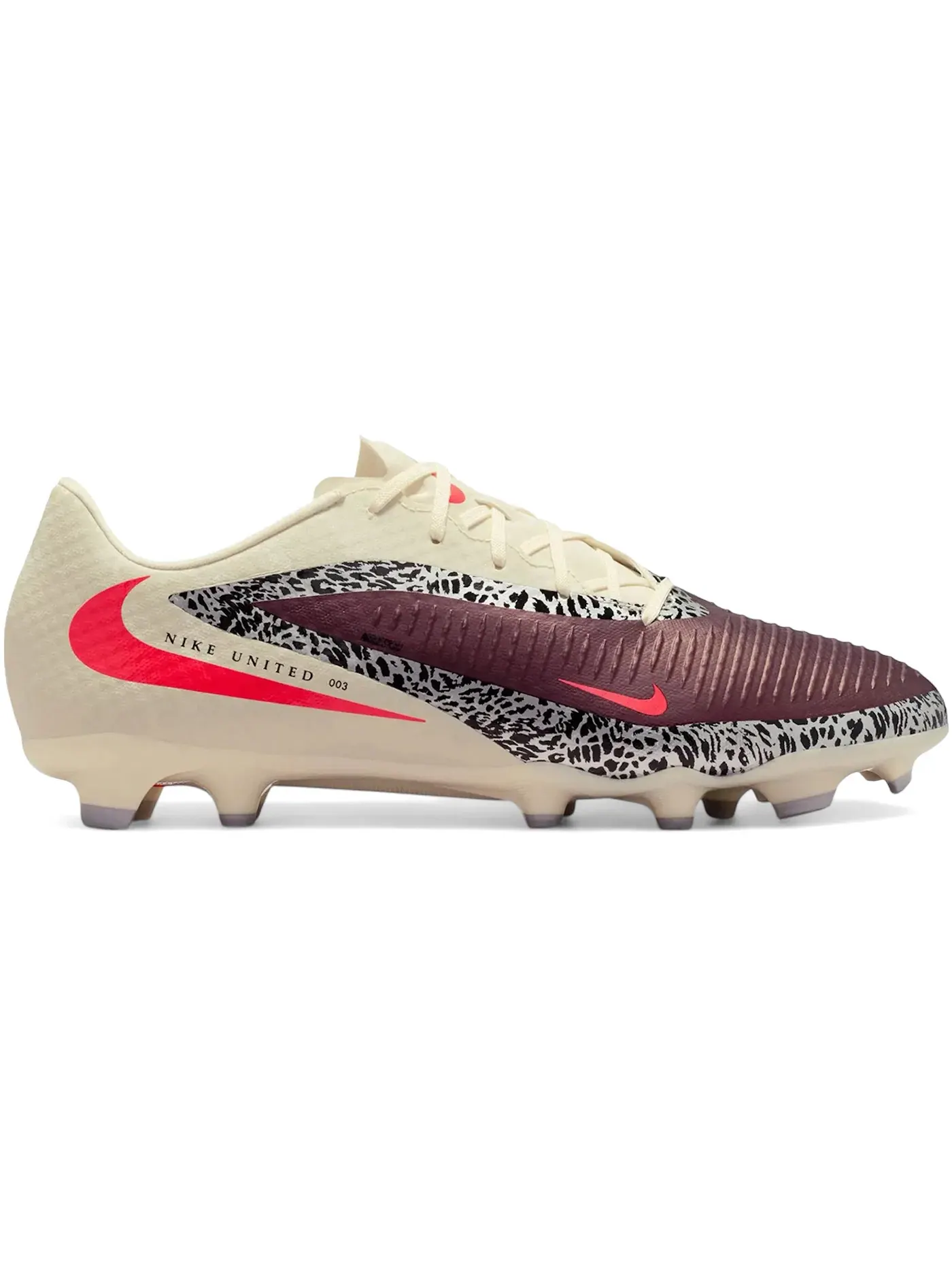 Мужские бутсы с низким верхом Nike Phantom 6 Low Academy MG — изображение 1 из 1, бордовый//красный