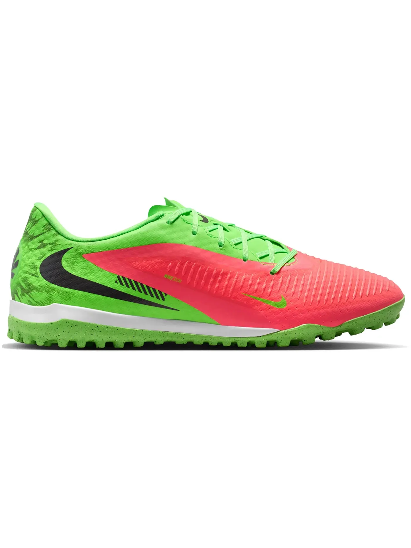 Мужские бутсы для футбола на искусственном покрытии Nike Phantom 6 Low Academy TF — изображение 1 из 1, зеленый/черный