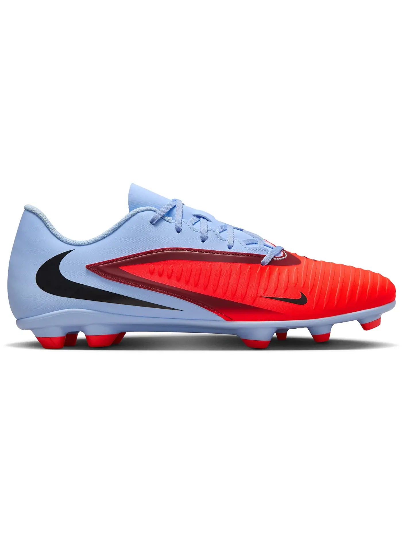 Мужские бутсы с длинным рукавом Nike Phantom 6 Low Club FG/MG — изображение 1 из 1, красный