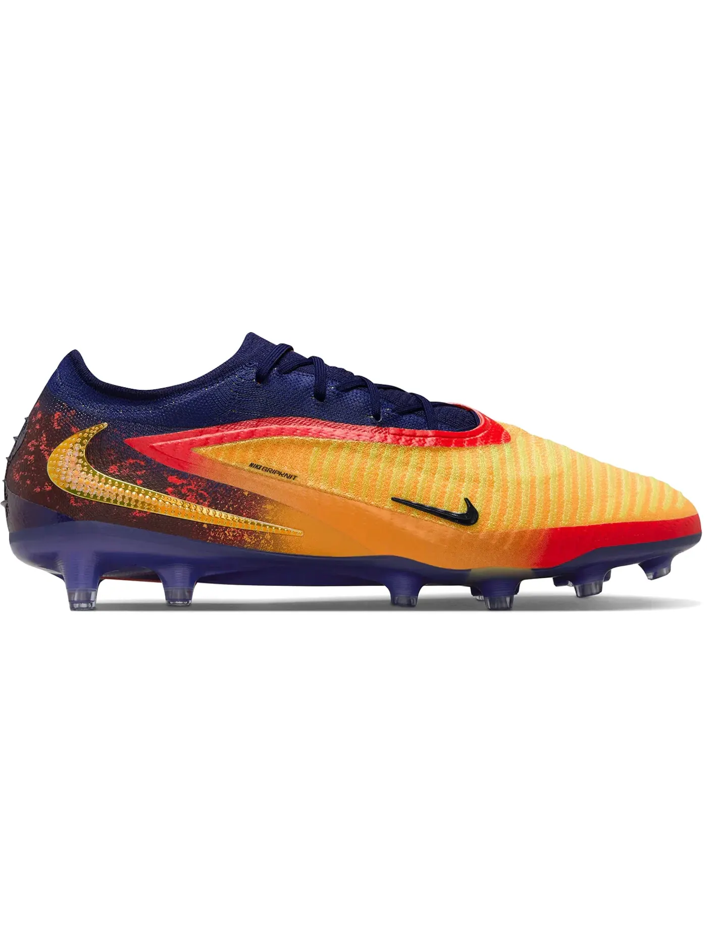 Мужские бутсы с шипами Precision Under Pressure Nike Phantom 6 Low Elite AG — изображение 1 из 1, оранжевый/синий