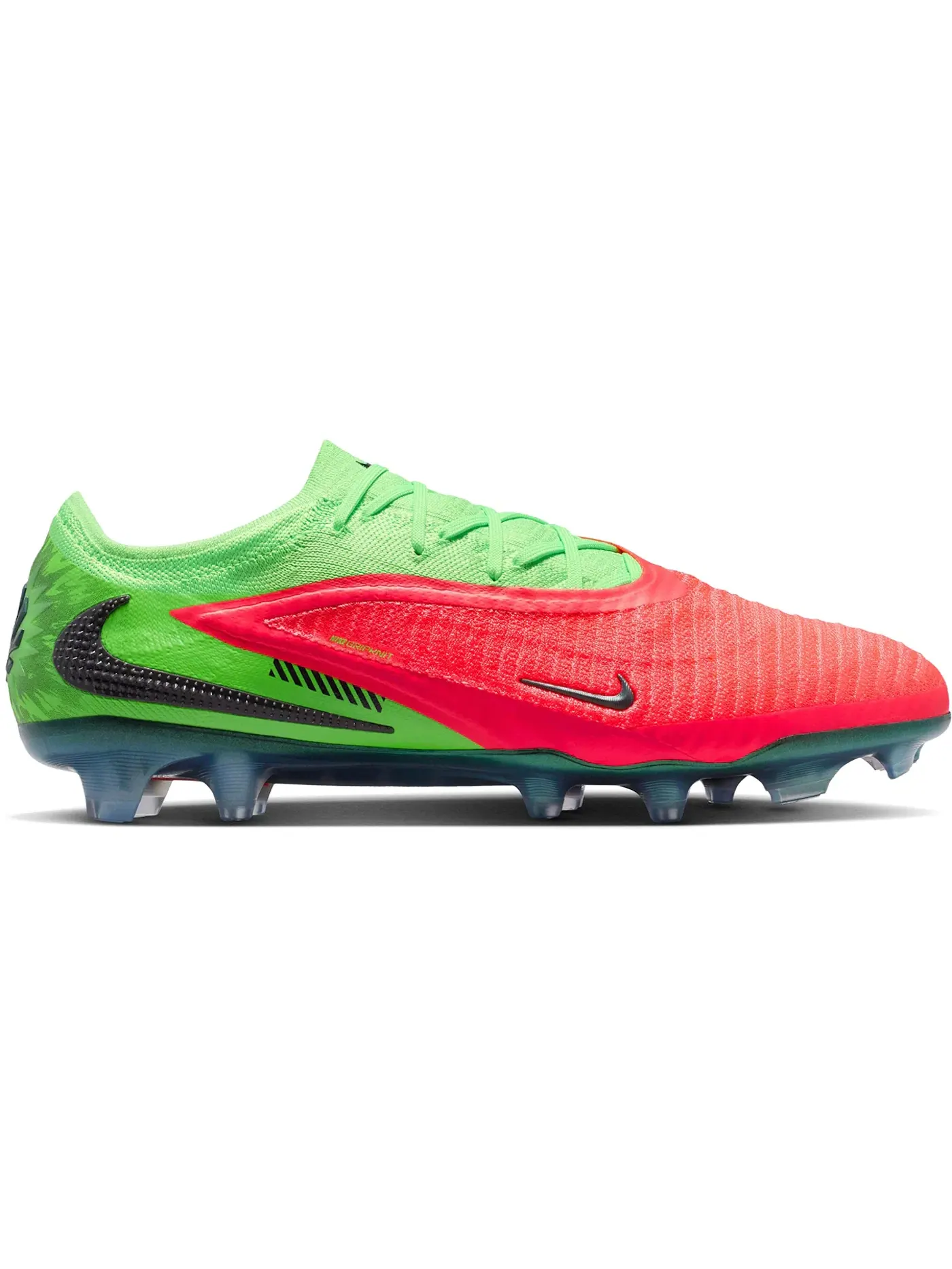 Мужские бутсы с высокой поддержкой Nike Phantom 6 Low Elite FG — изображение 1 из 1, зеленый черный
