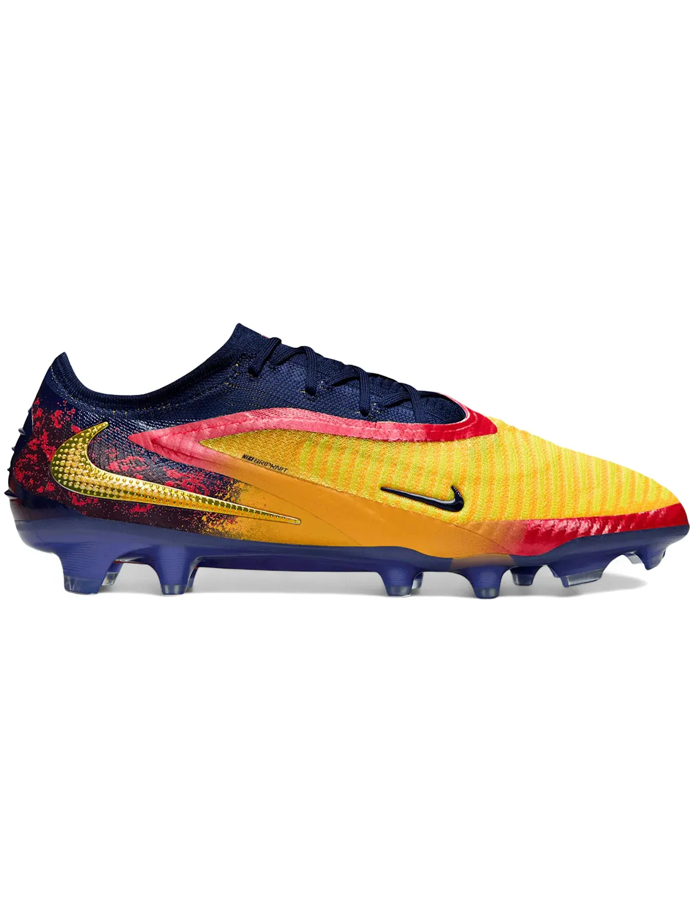 Мужские бутсы с принтом Nike Phantom 6 Low Elite FG Nike — изображение 1 из 1, оранжевый/синий