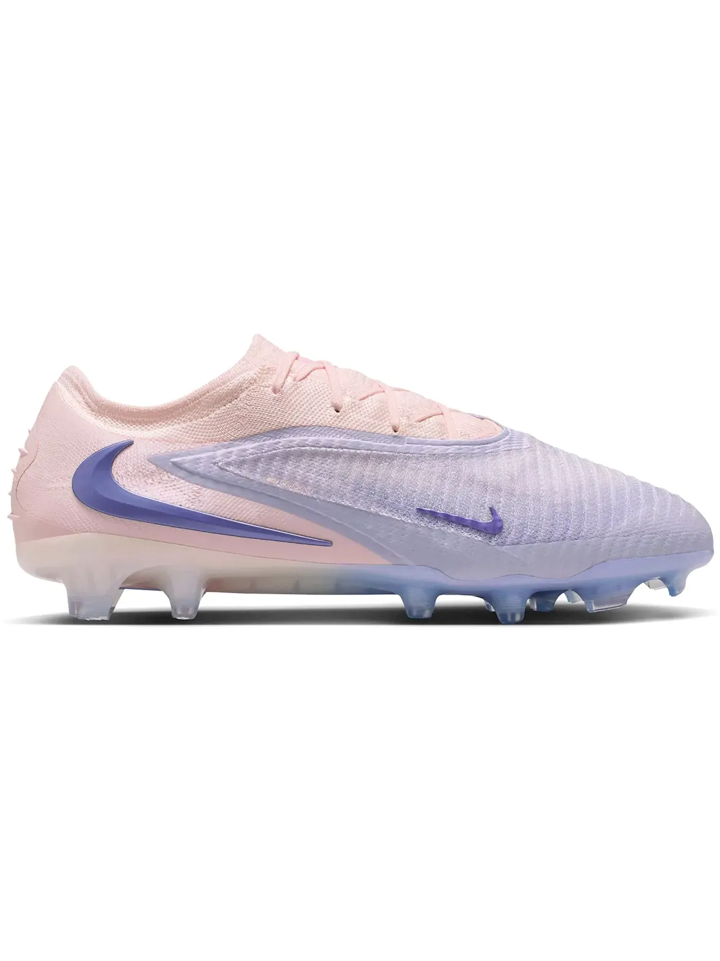 Мужские бутсы Firm Ground с принтом Nike Phantom 6 Low Elite FG LV8 Showtime Pack Nike, Ghost/Guava Ice/Ghost