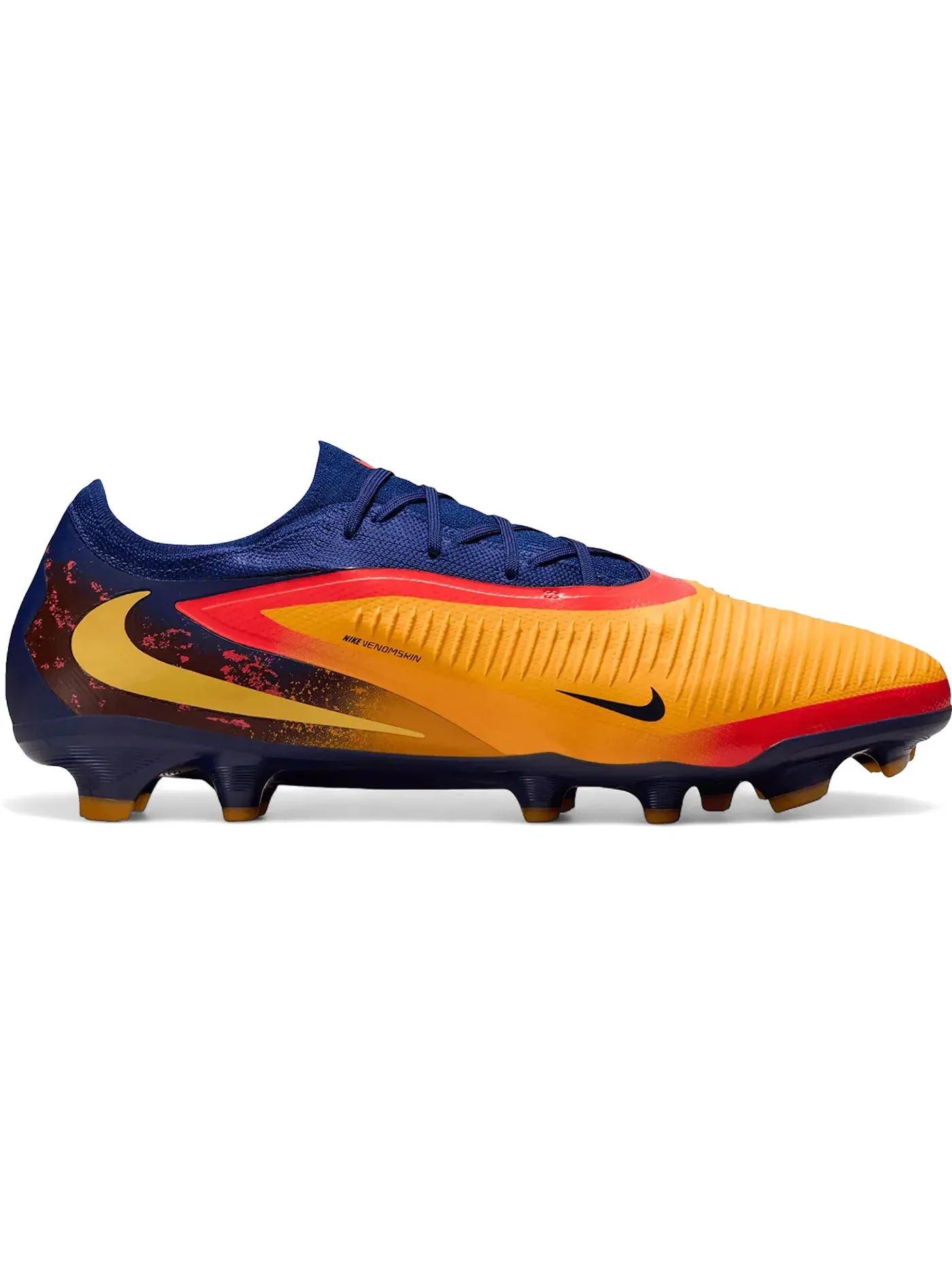 Мужские бутсы с технологией Precision Under Pressure Nike Phantom 6 Low Pro FG — изображение 1 из 1, оранжевый/синий