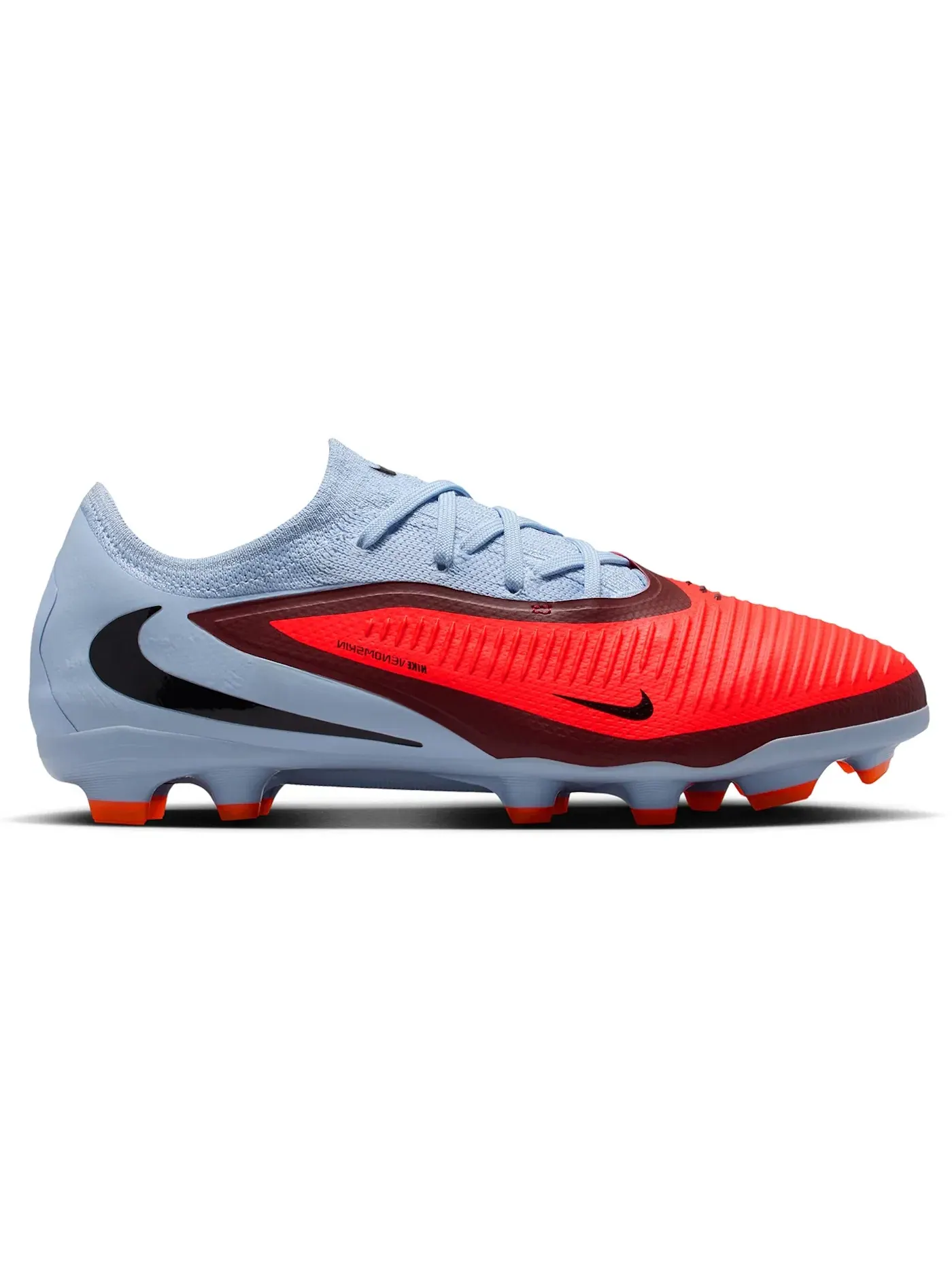 Детские бутсы с низким профилем Nike Phantom 6 Low Pro MG — изображение 1 из 1, черный/яркий