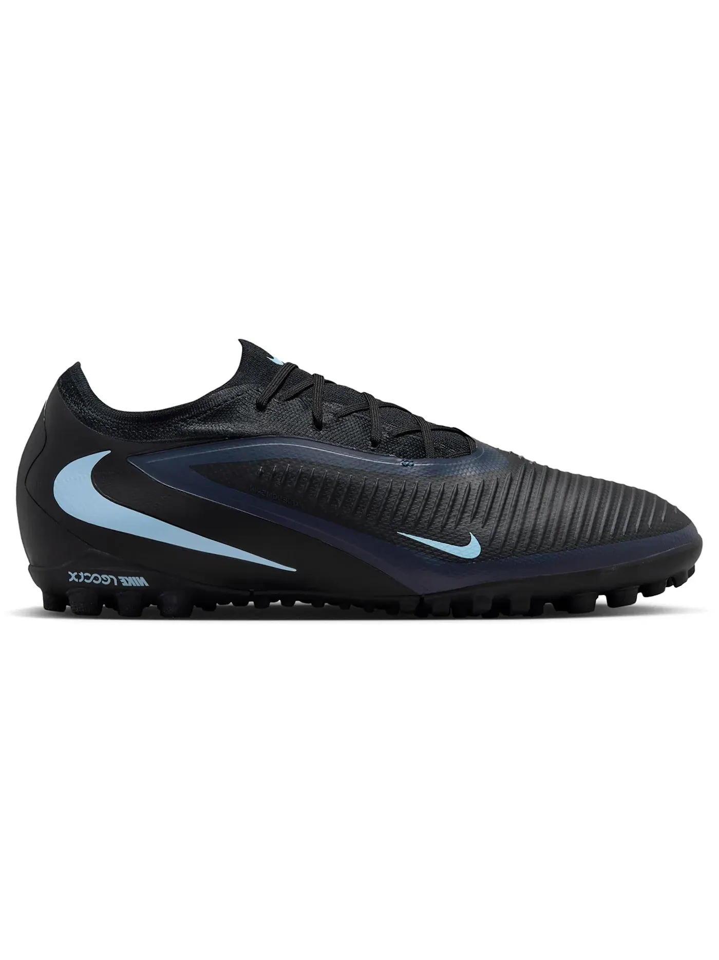 Мужские бутсы Nike Phantom 6 Low Pro TF — изображение 1 из 1, черный/черный