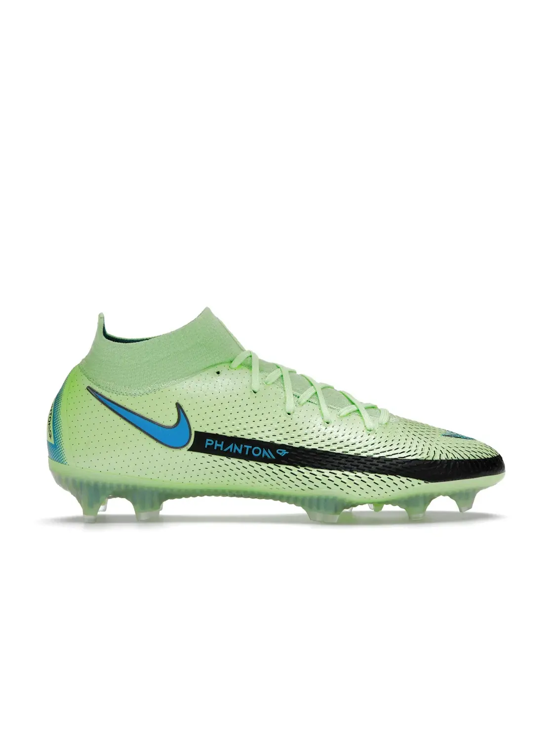 Мужские бутсы Nike Phantom GT Elite DF FG, Lime Glow/Aquamarine — изображение 1 из 4